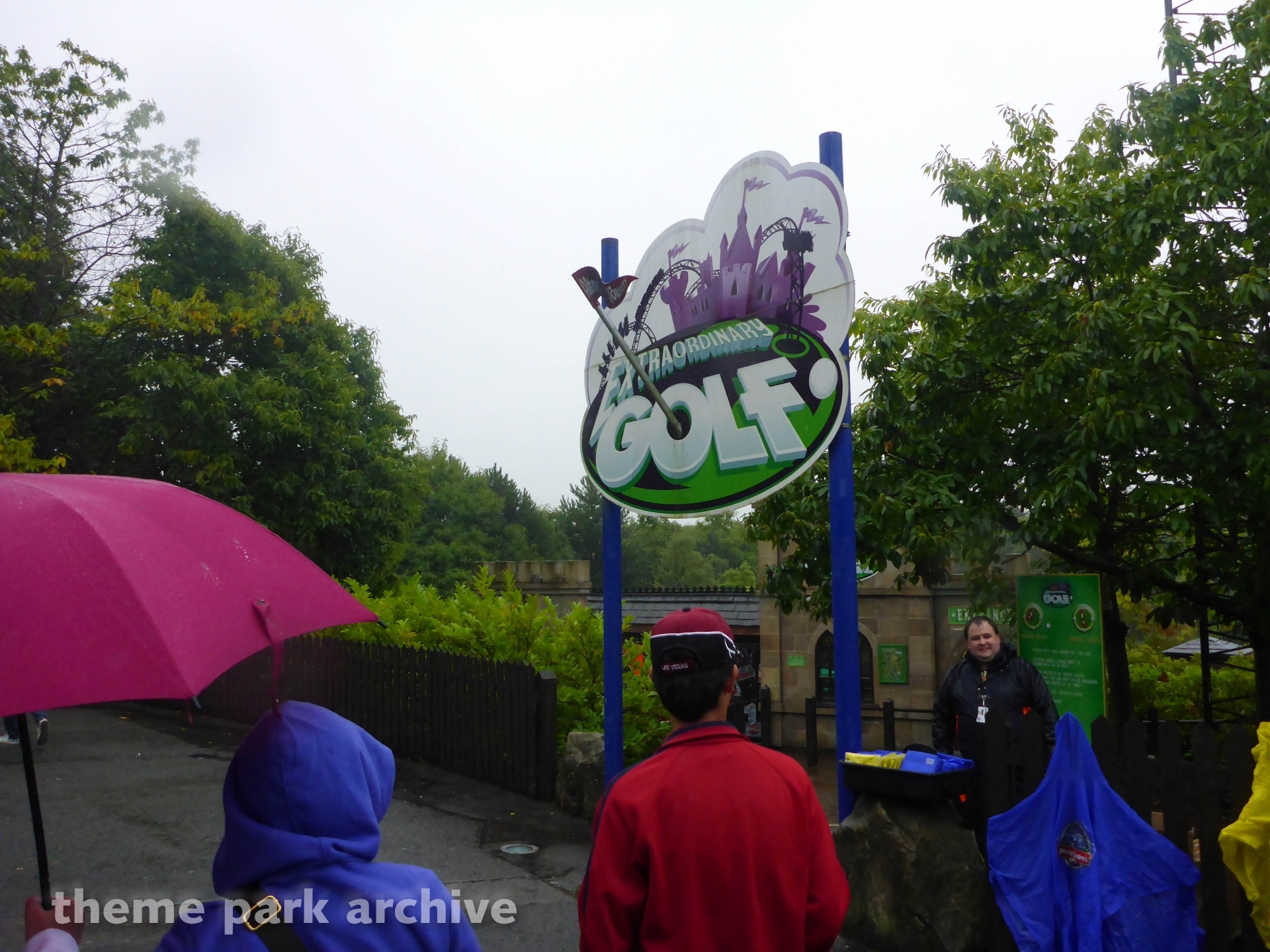 Extraordinary Golf at Alton Towers Theme Park Archive