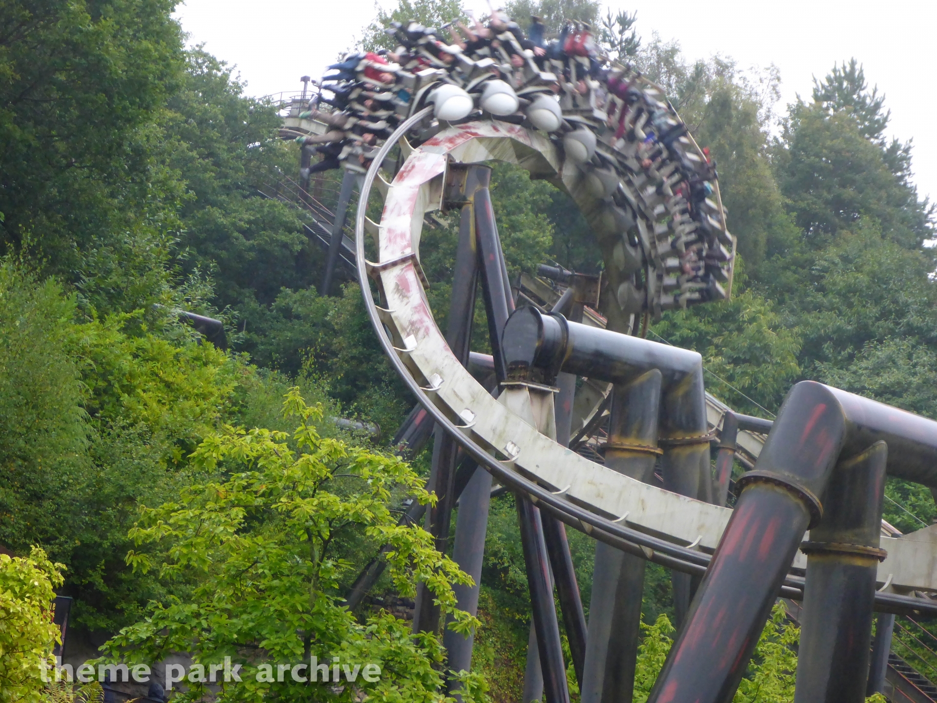 Nemesis at Alton Towers Theme Park Archive