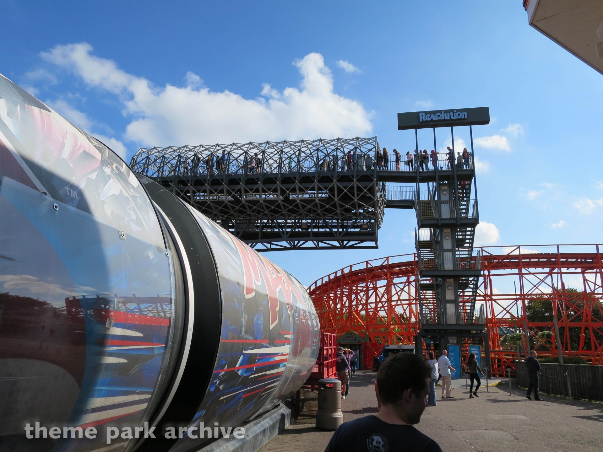 Revolution at Blackpool Pleasure Beach Theme Park Archive
