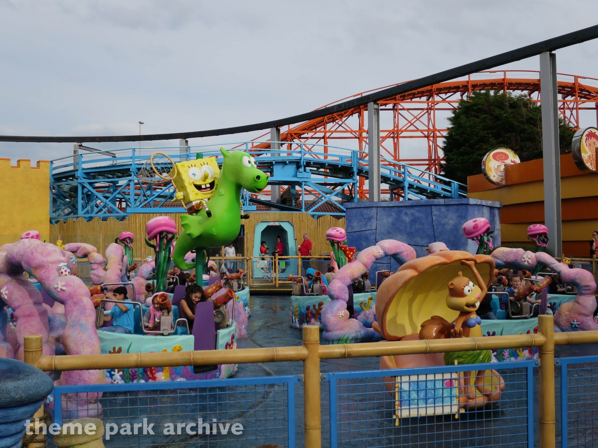 Nickelodeon Land At Blackpool Pleasure Beach Theme Park Archive My