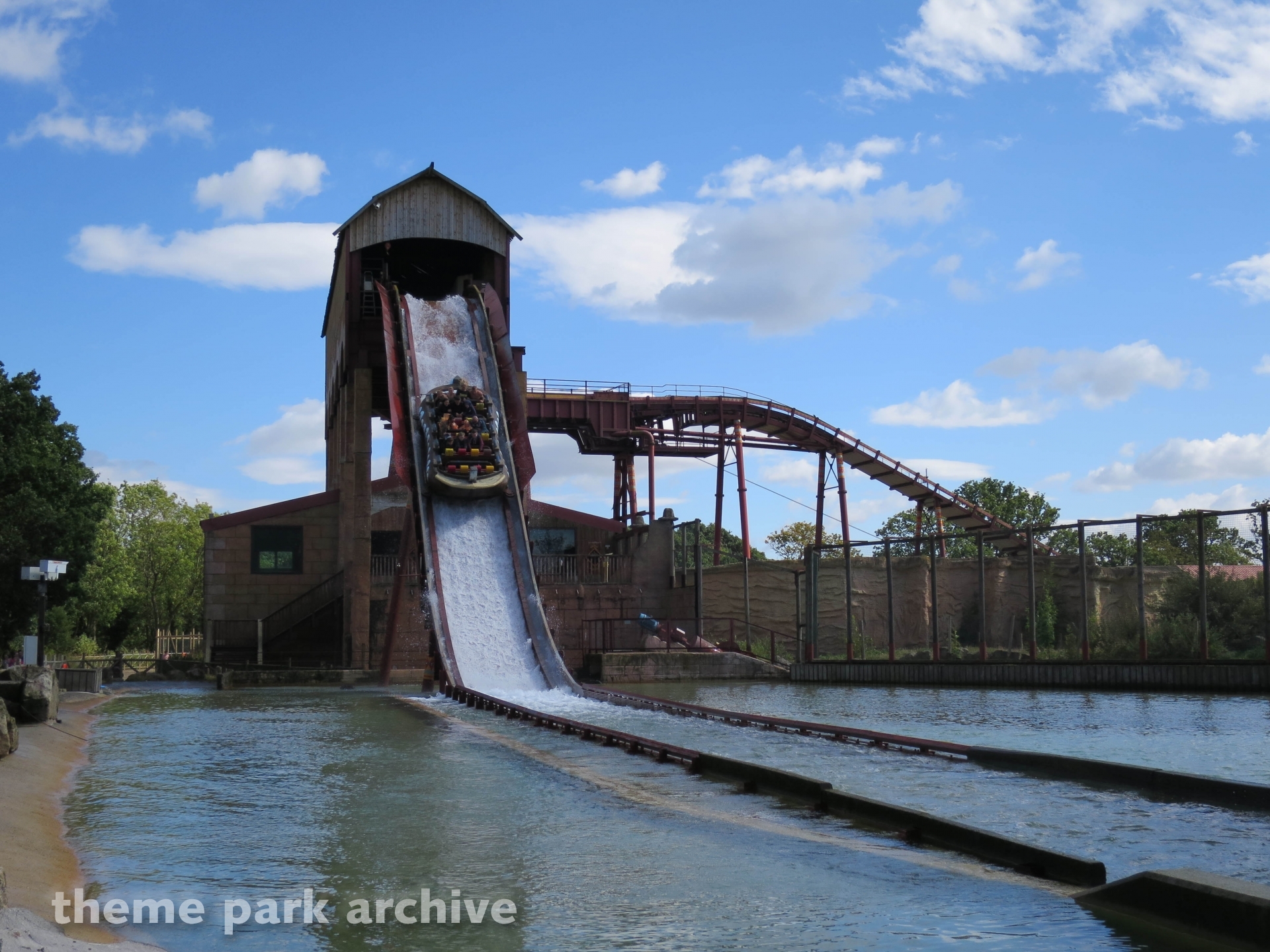 Lost River Ride at Flamingo Land Theme Park Archive