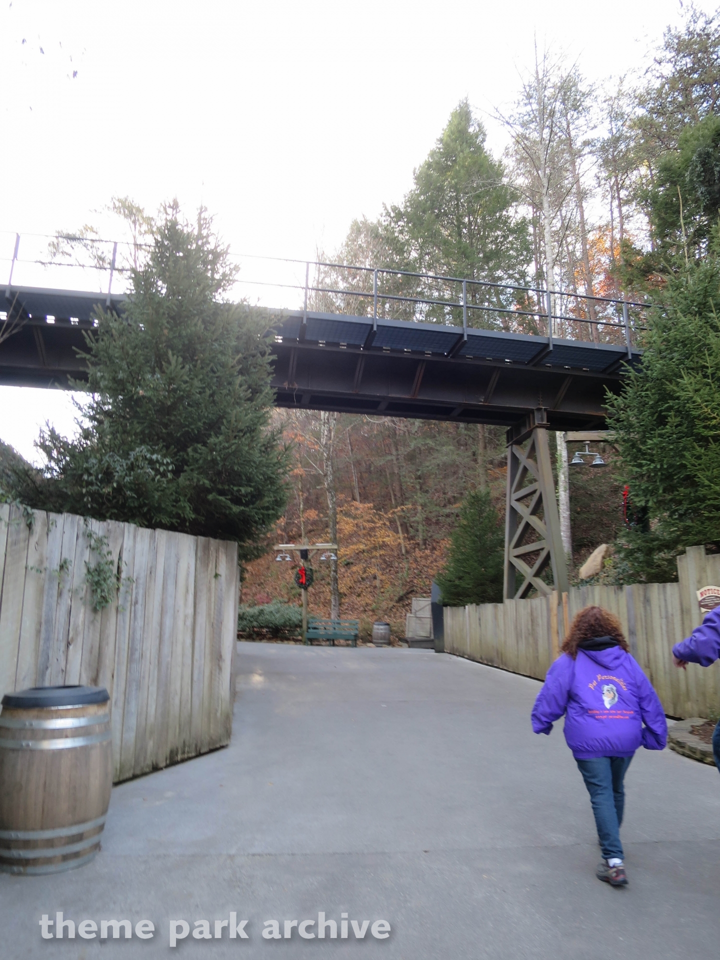 Timber Canyon at Dollywood Theme Park Archive