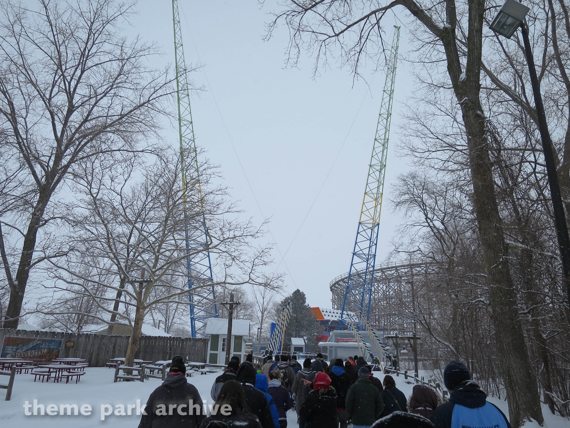Slingshot at Cedar Point Theme Park Archive