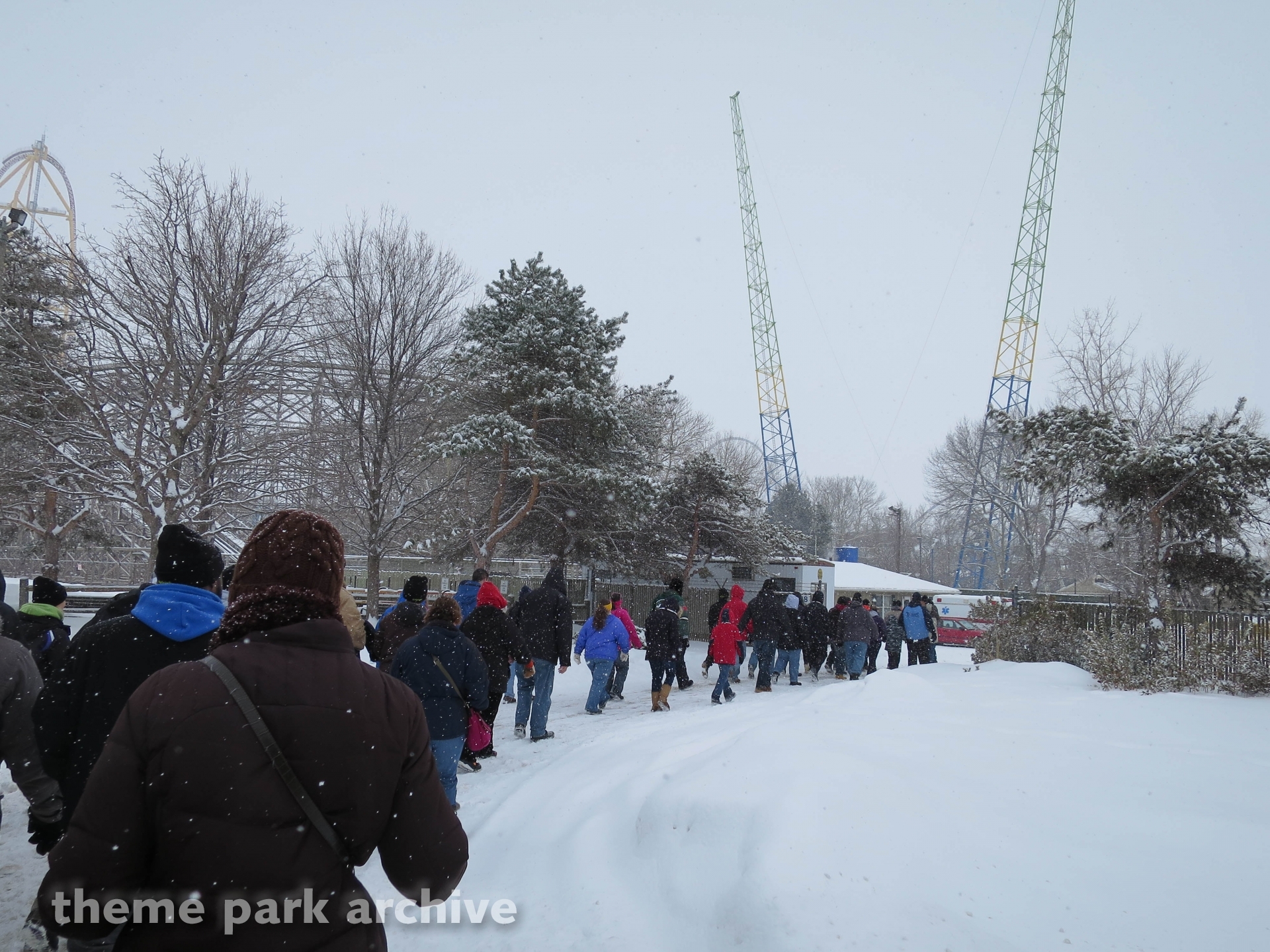 Slingshot at Cedar Point Theme Park Archive