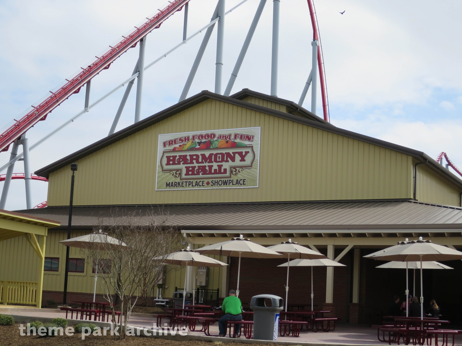 Harmony Hall at Carowinds Theme Park Archive