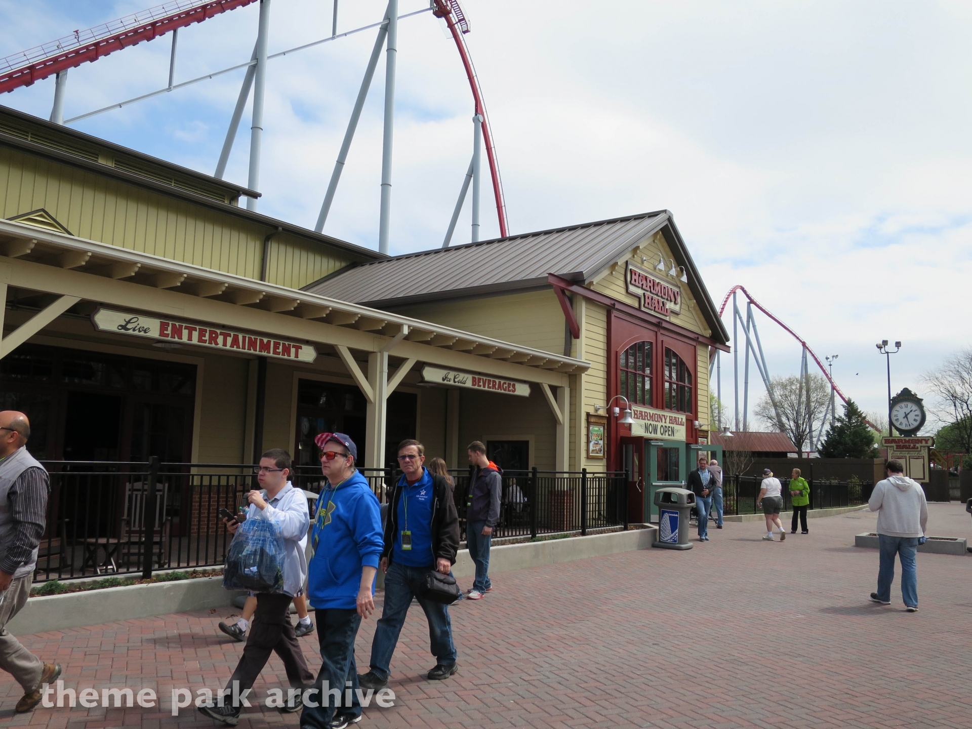 Harmony Hall at Carowinds Theme Park Archive