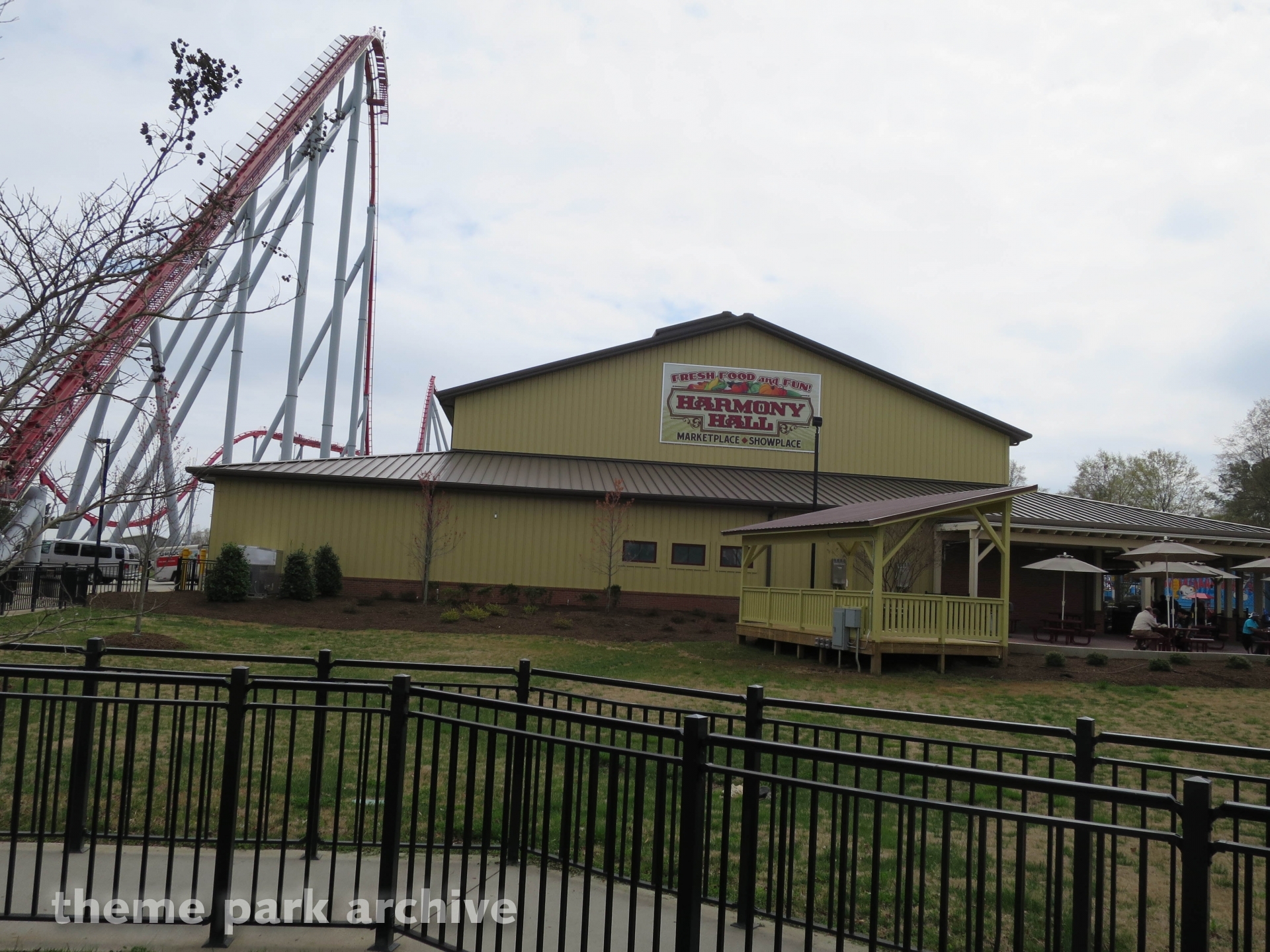 Harmony Hall at Carowinds Theme Park Archive