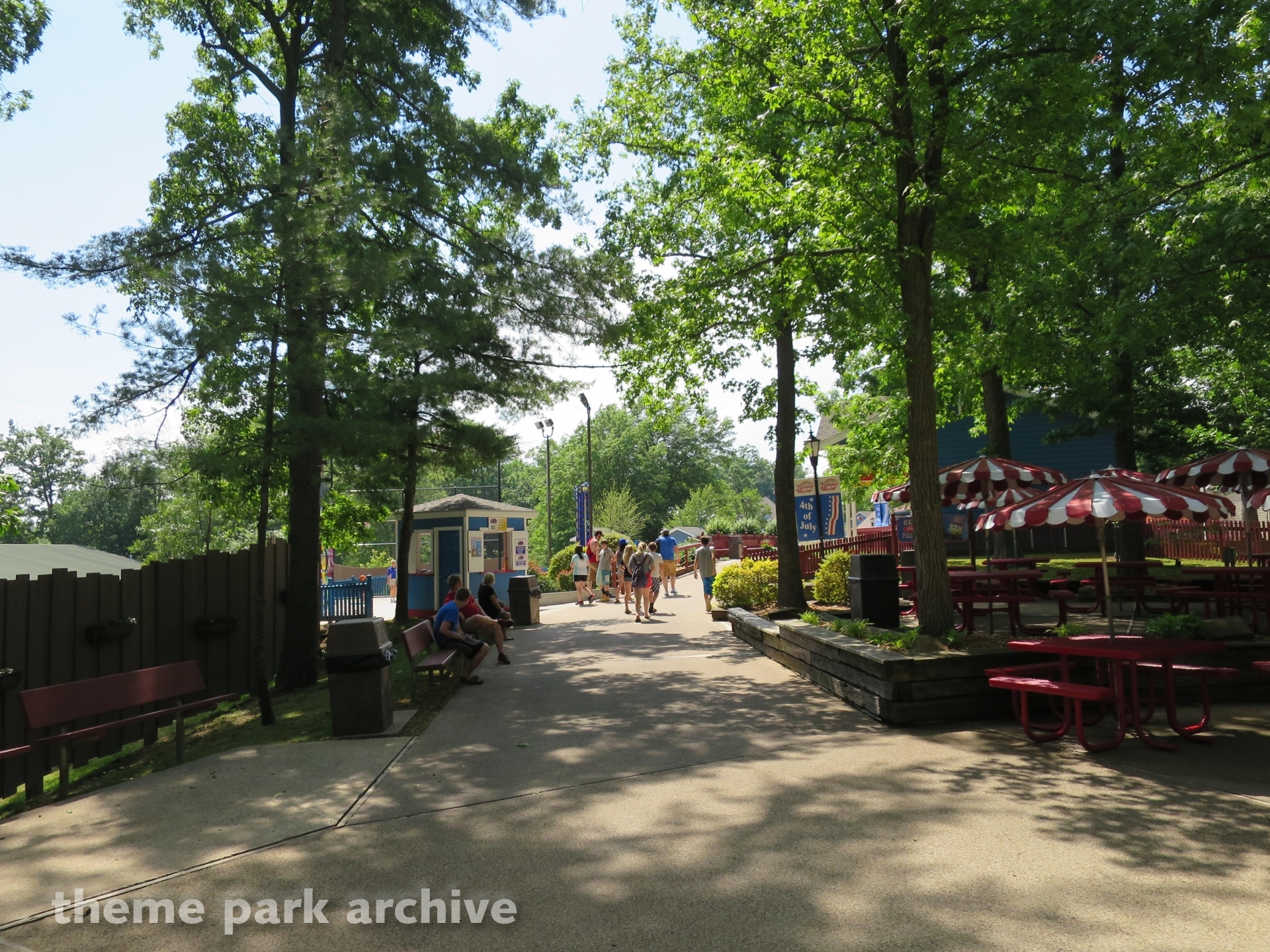4th of July at Holiday World Theme Park Archive