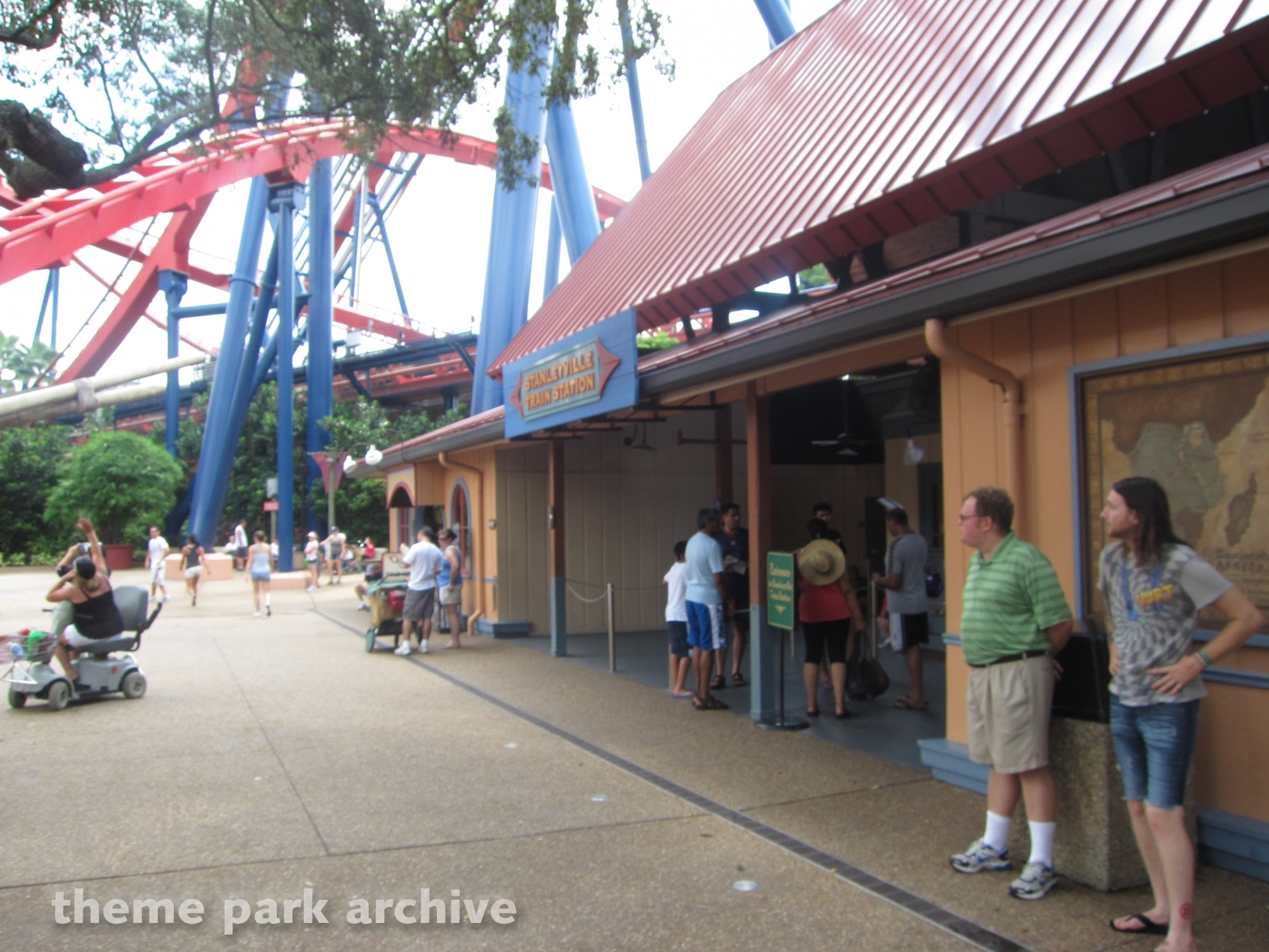 Stanleyville at Busch Gardens Tampa Theme Park Archive
