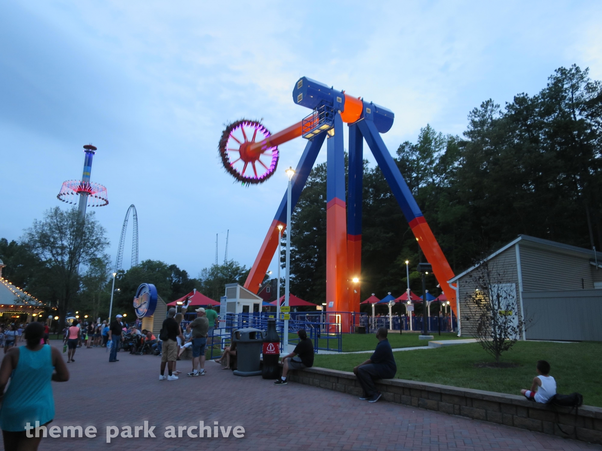 Delirium at Kings Dominion Theme Park Archive
