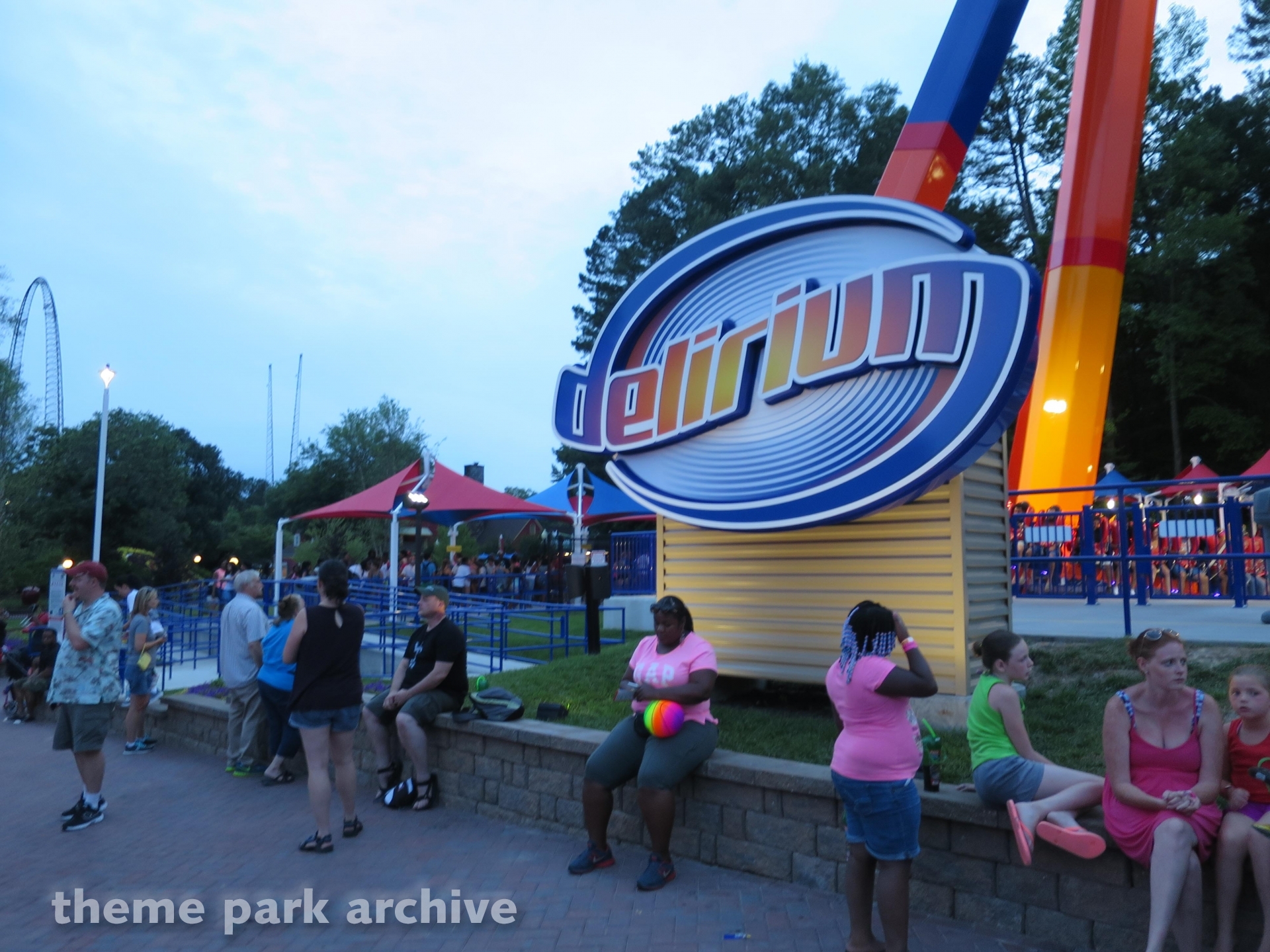 Delirium at Kings Dominion Theme Park Archive
