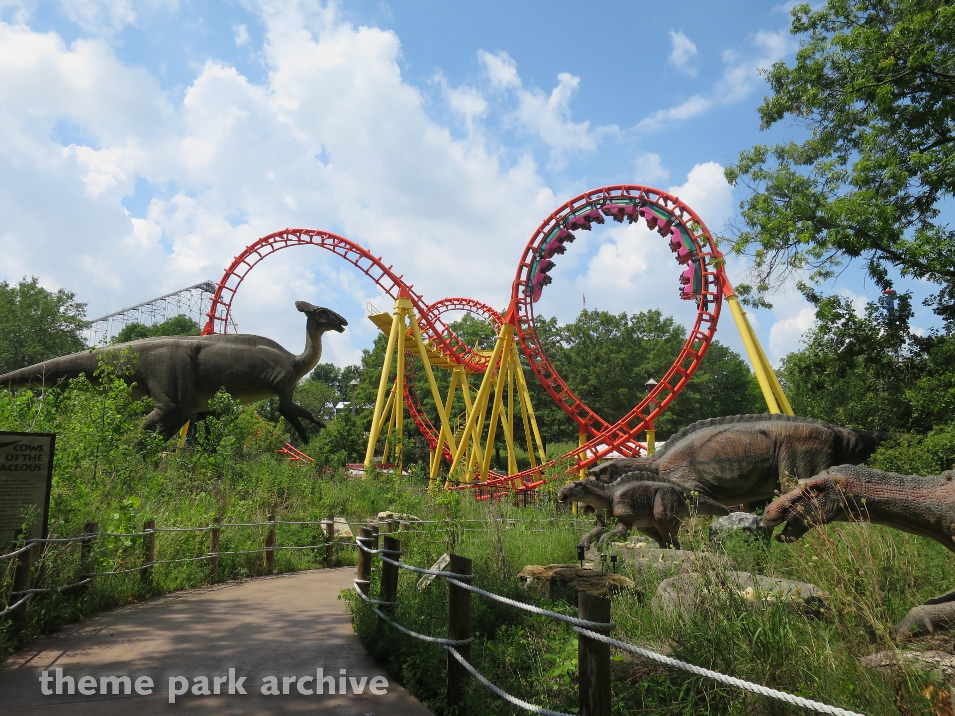 Boomerang at Worlds of Fun Theme Park Archive
