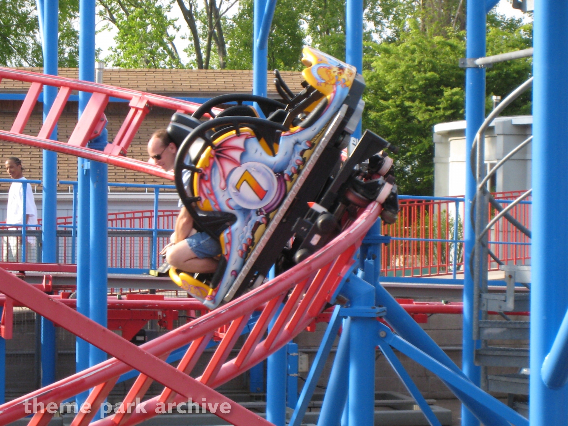 Steel Dragon at Waldameer Park Theme Park Archive