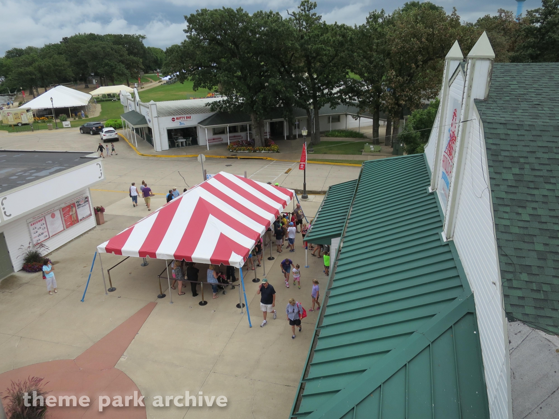 Entrance at Arnolds Park Theme Park Archive