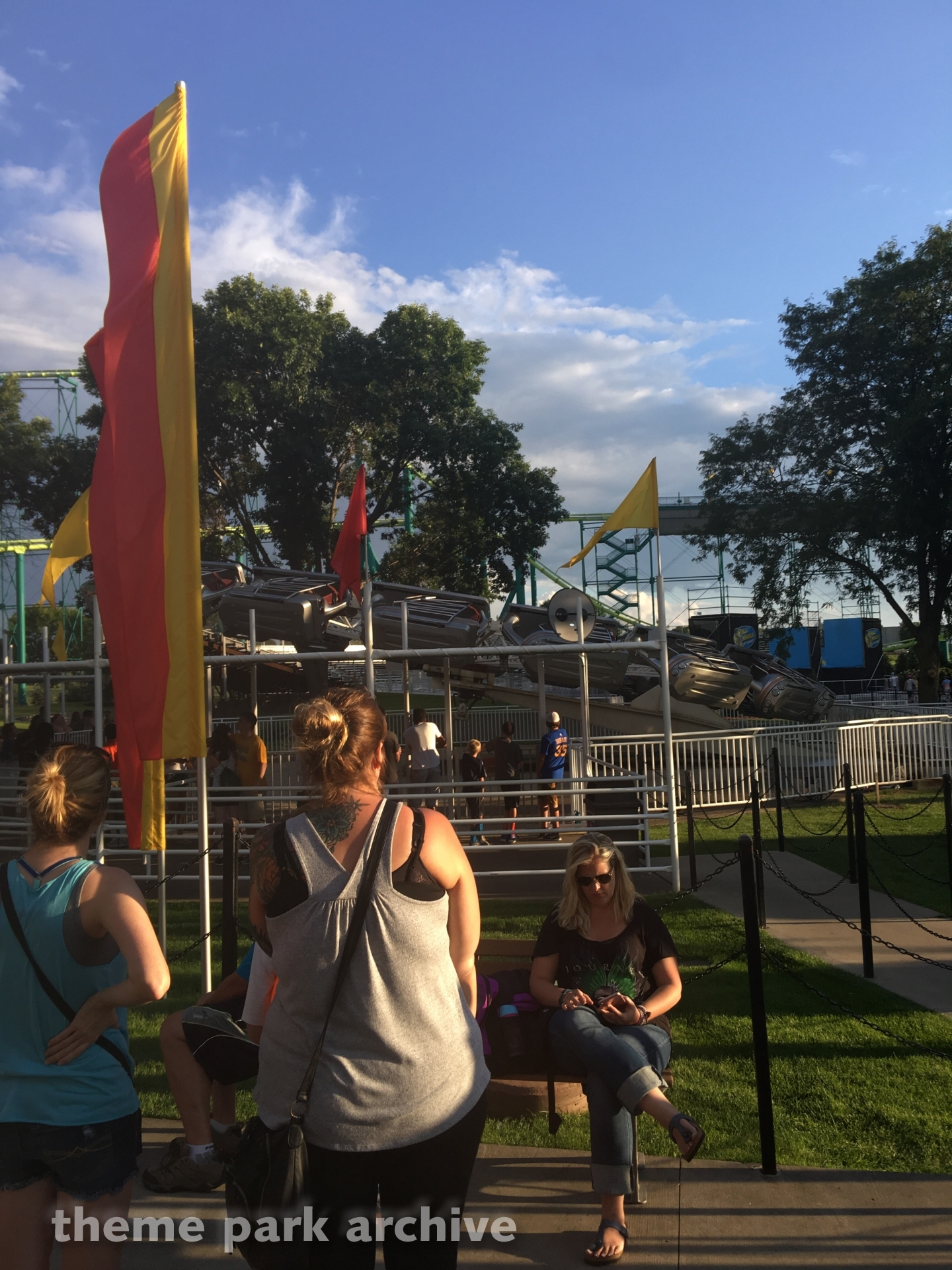 Enterprise at Valleyfair Theme Park Archive