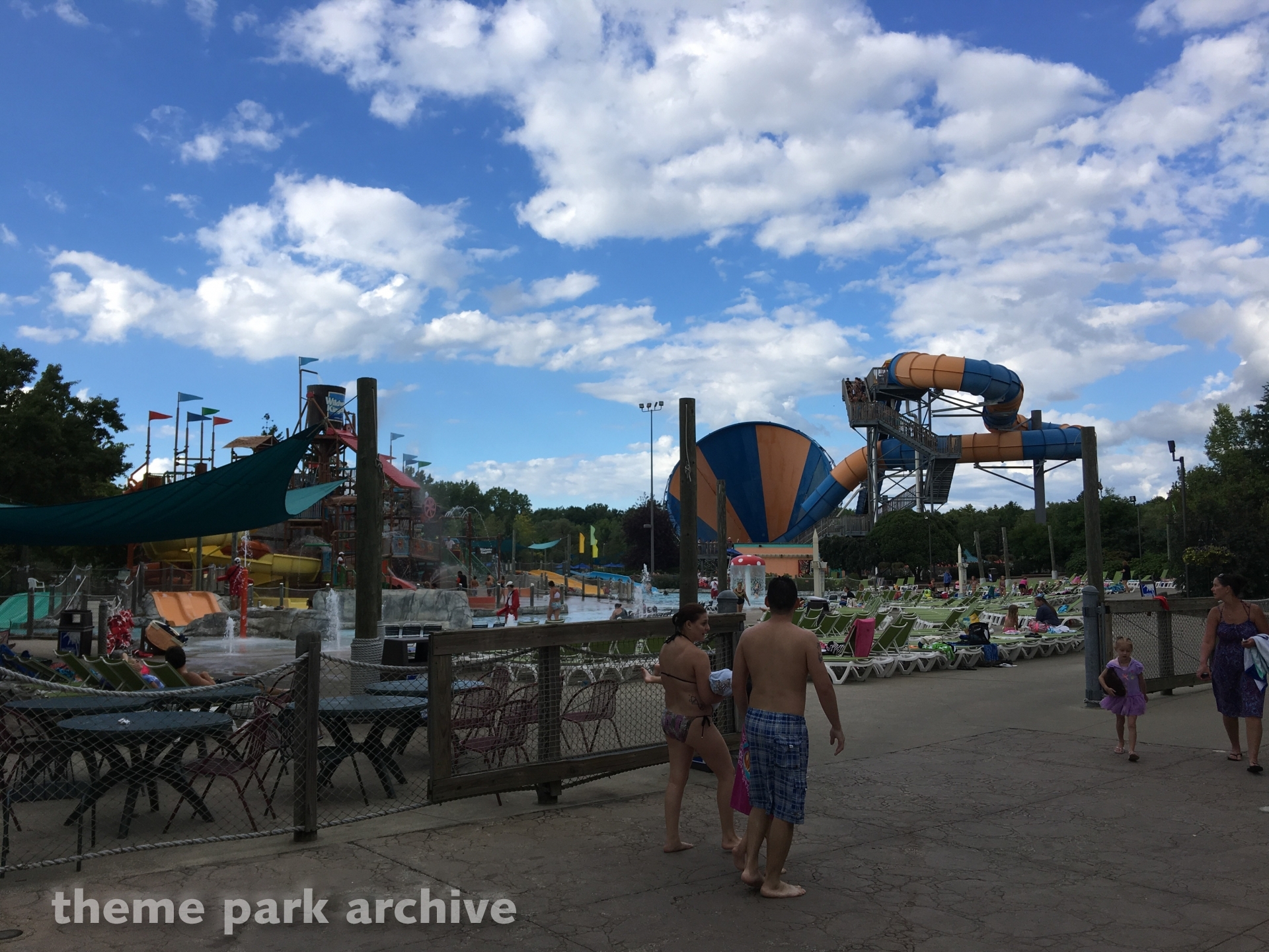 Splash Landing at Wildwater Kingdom Theme Park Archive