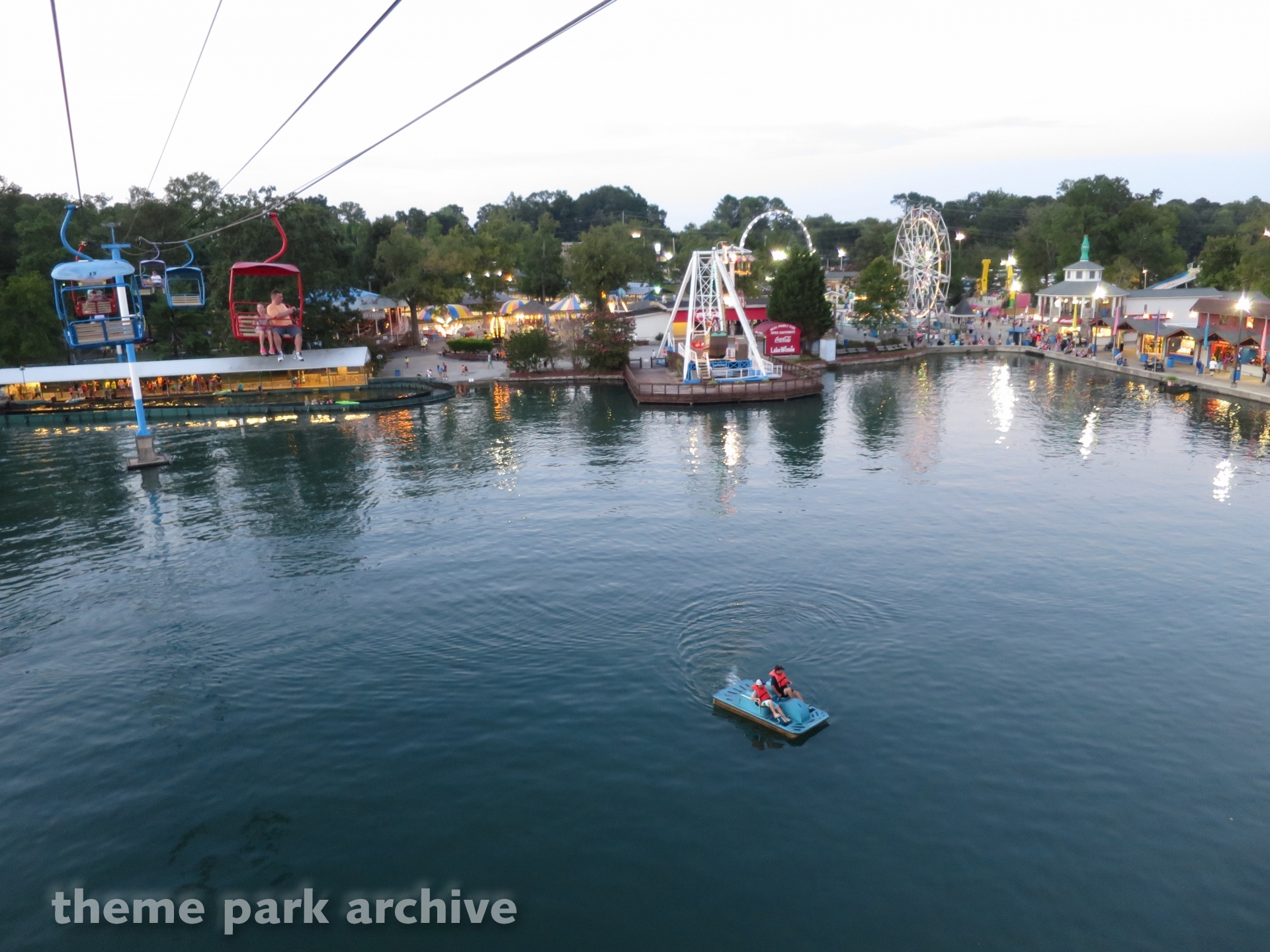 Alpine Way at Lake Winnepesaukah Theme Park Archive
