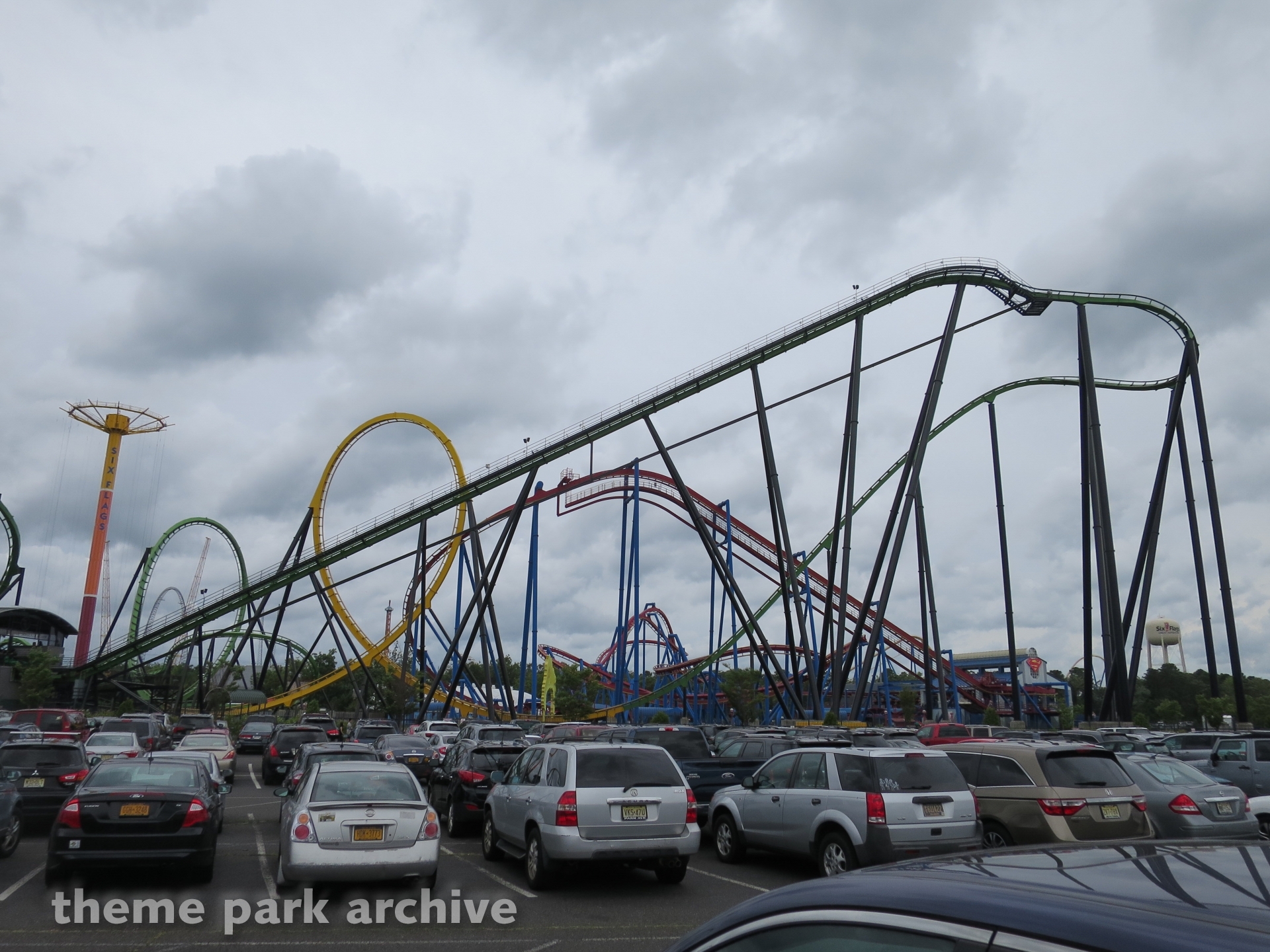 The Joker Six Flags Great Adventure 2016 Theme Park Archive
