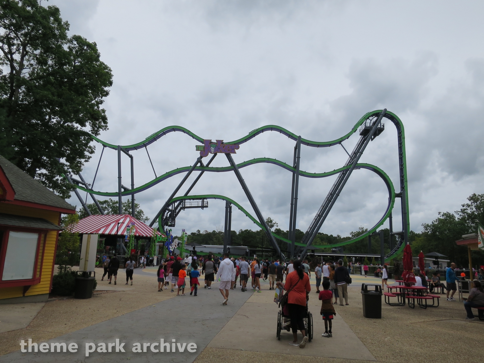 The Joker Six Flags Great Adventure 2016 Theme Park Archive