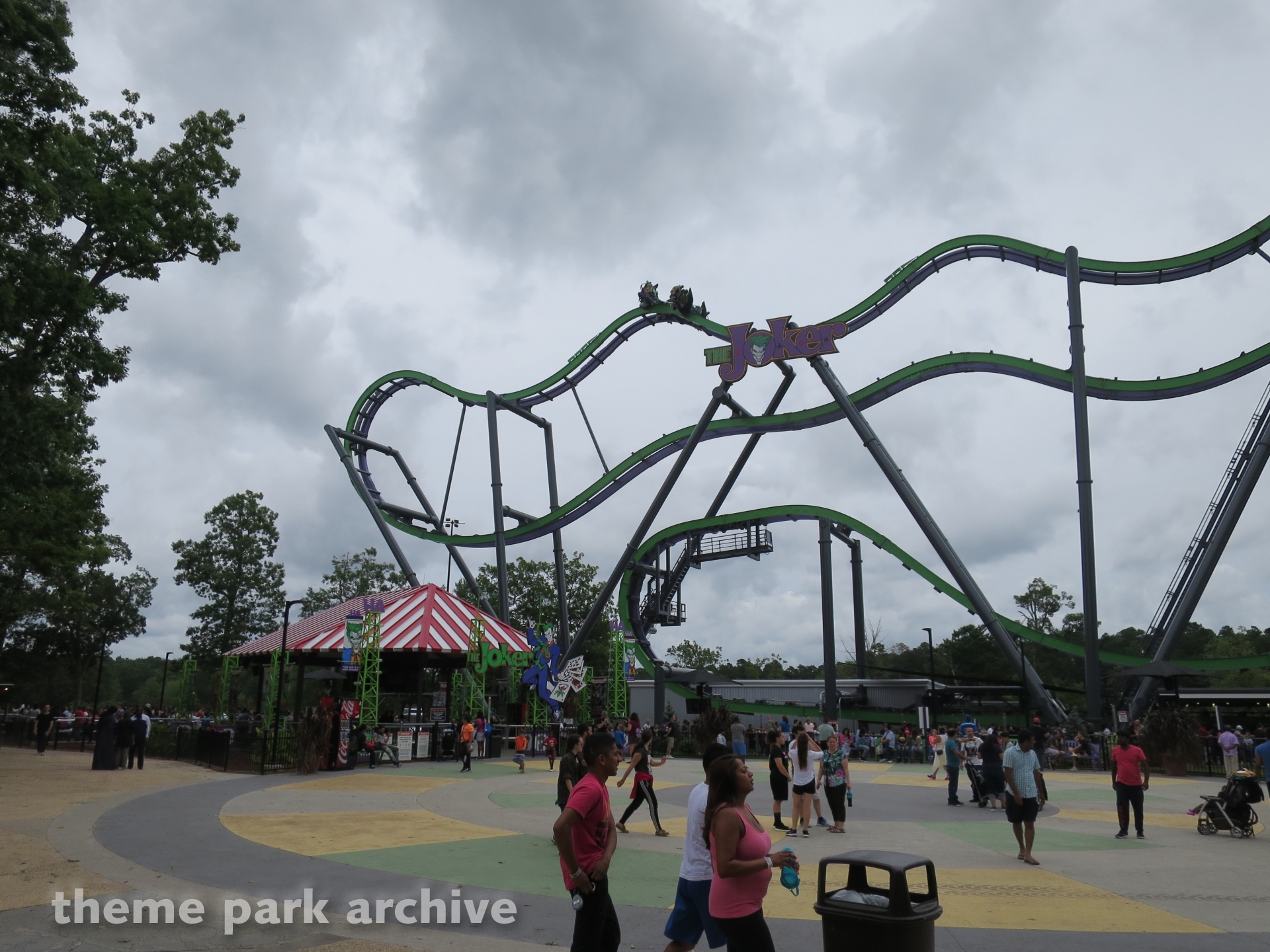 The Joker Six Flags Great Adventure 2016 Theme Park Archive