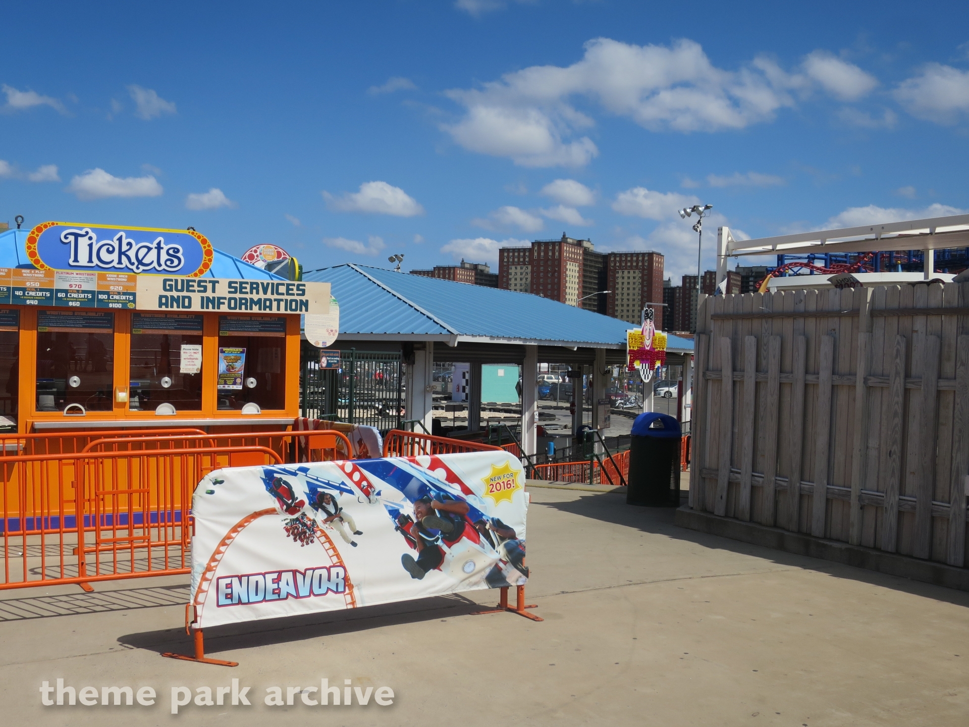Endeavor at Luna Park at Coney Island Theme Park Archive