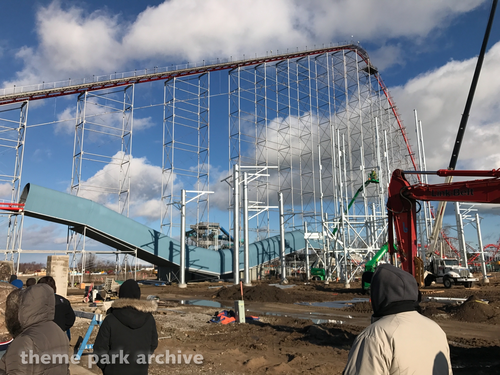 Point Plummet and Portside Plunge at Cedar Point Shores Theme Park