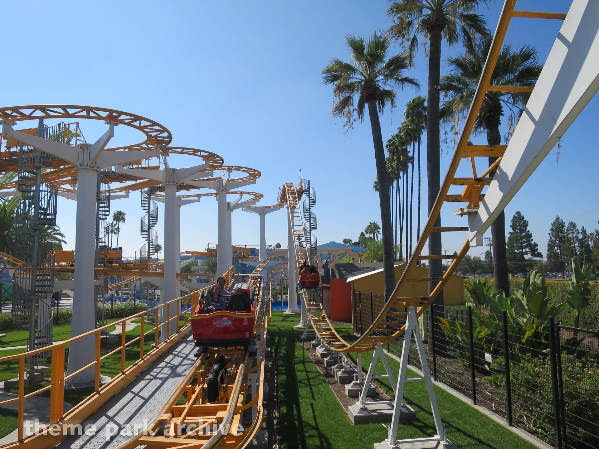 Coast Rider at Knott's Berry Farm Theme Park Archive