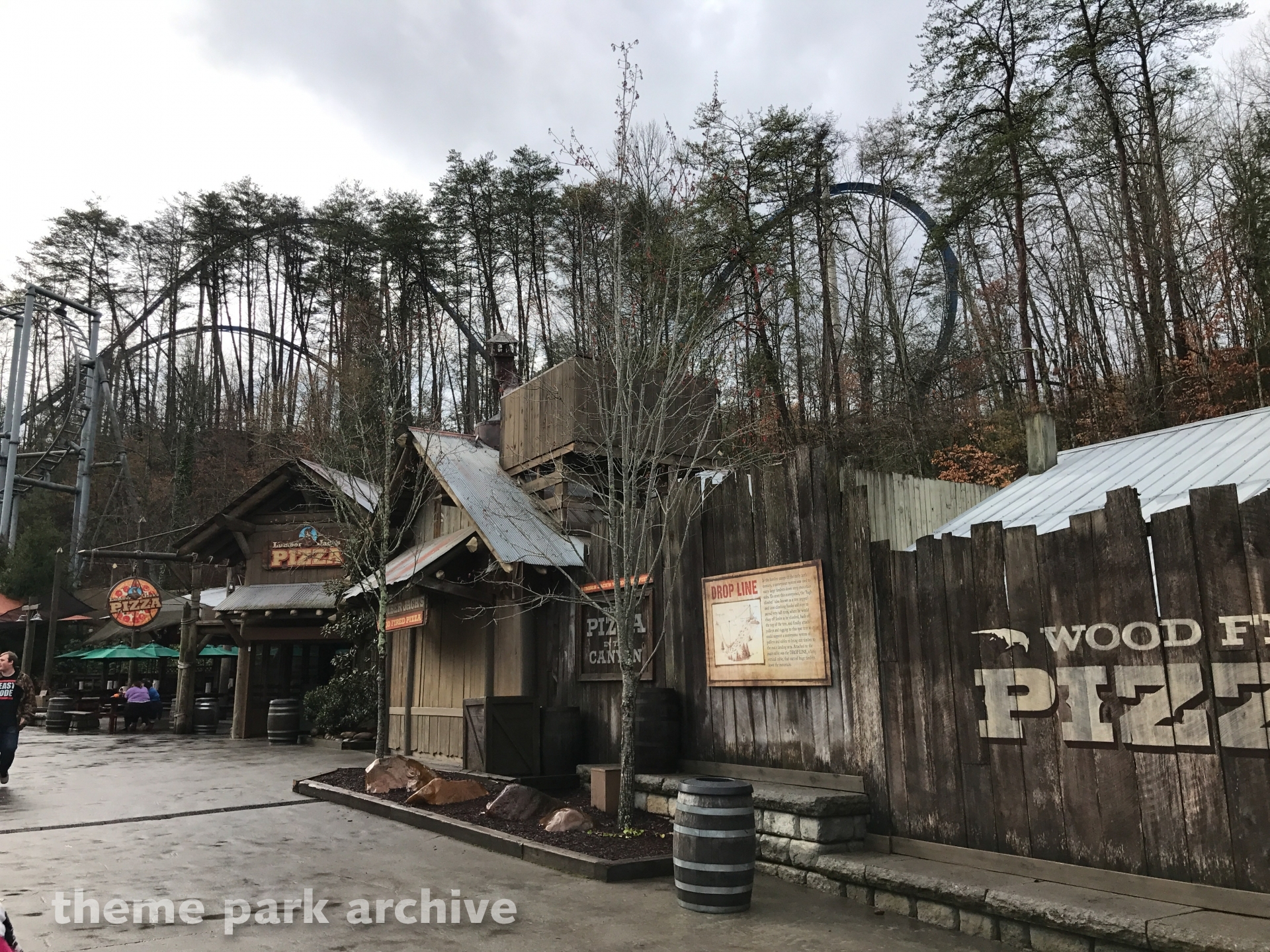 Timber Canyon at Dollywood Theme Park Archive