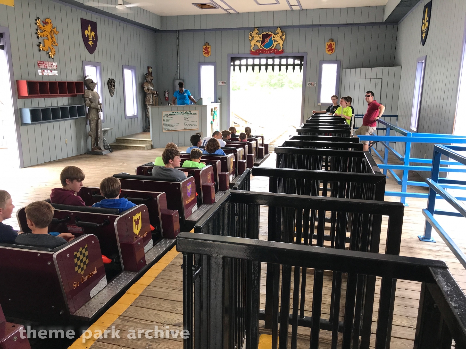 Excalibur at Funtown Splashtown USA Theme Park Archive