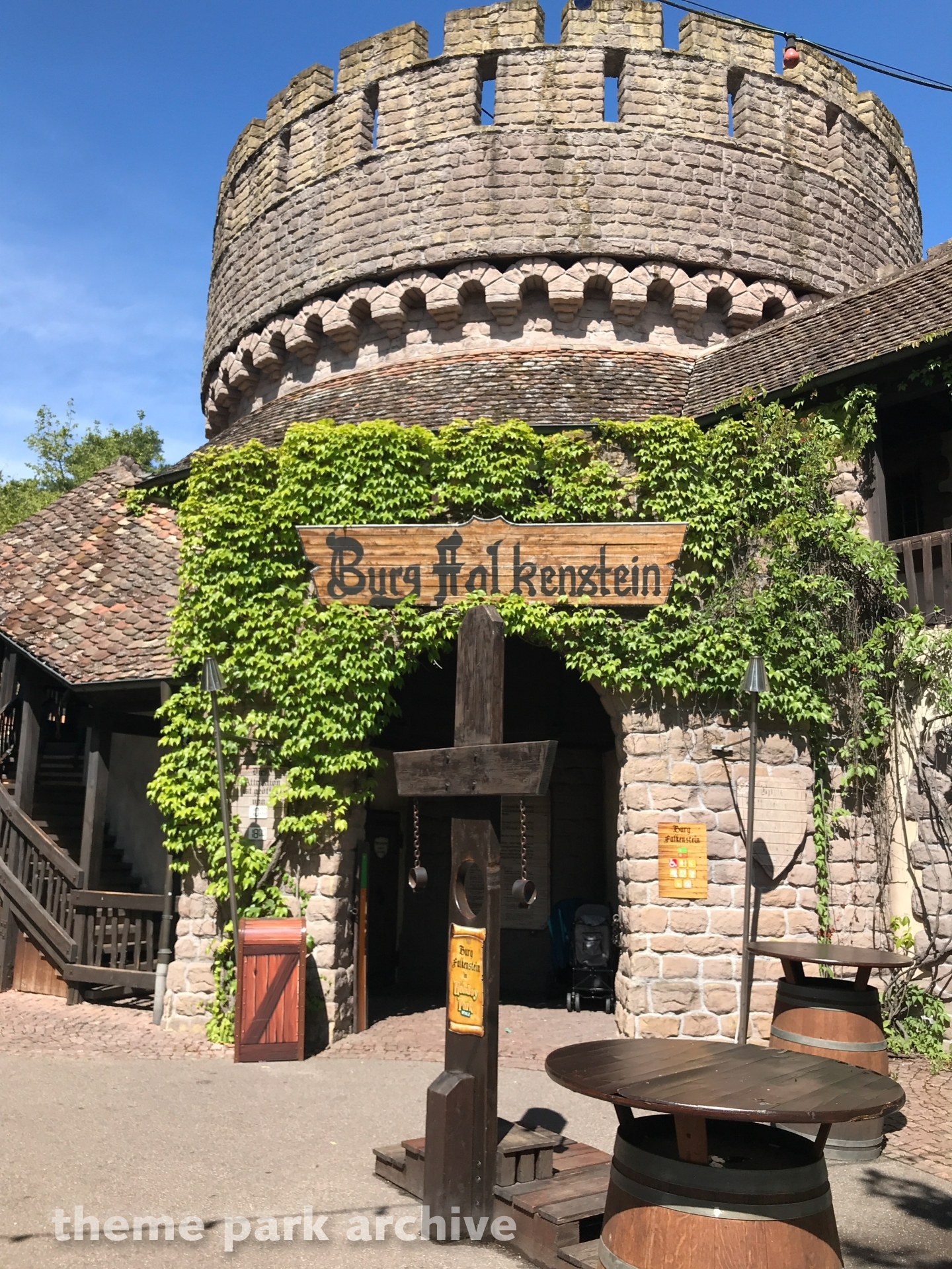 Falkenstein Castle at Holiday Park Theme Park Archive
