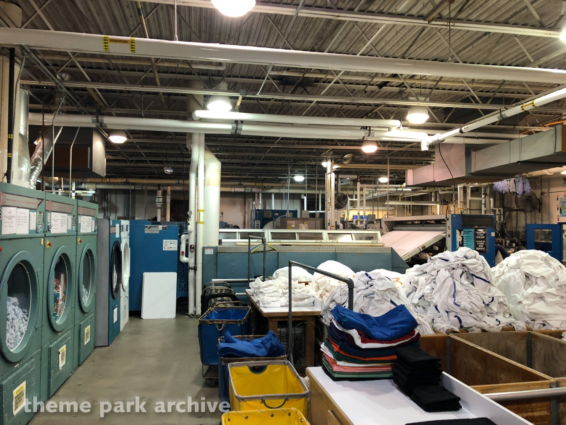 Linen Services at Cedar Point Theme Park Archive