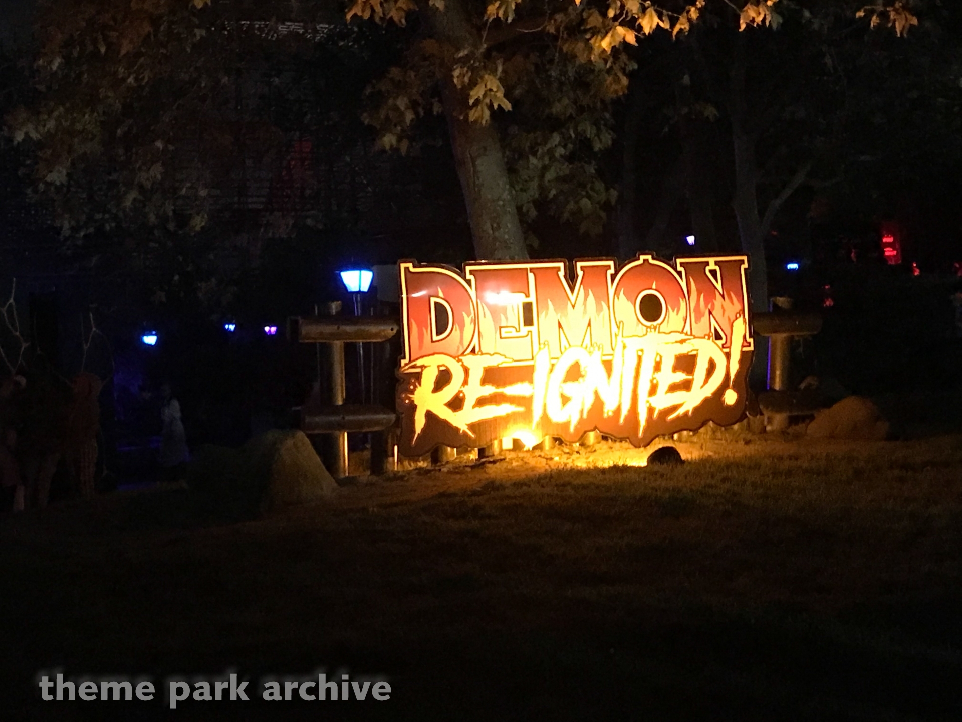 Demon at California's Great America Theme Park Archive