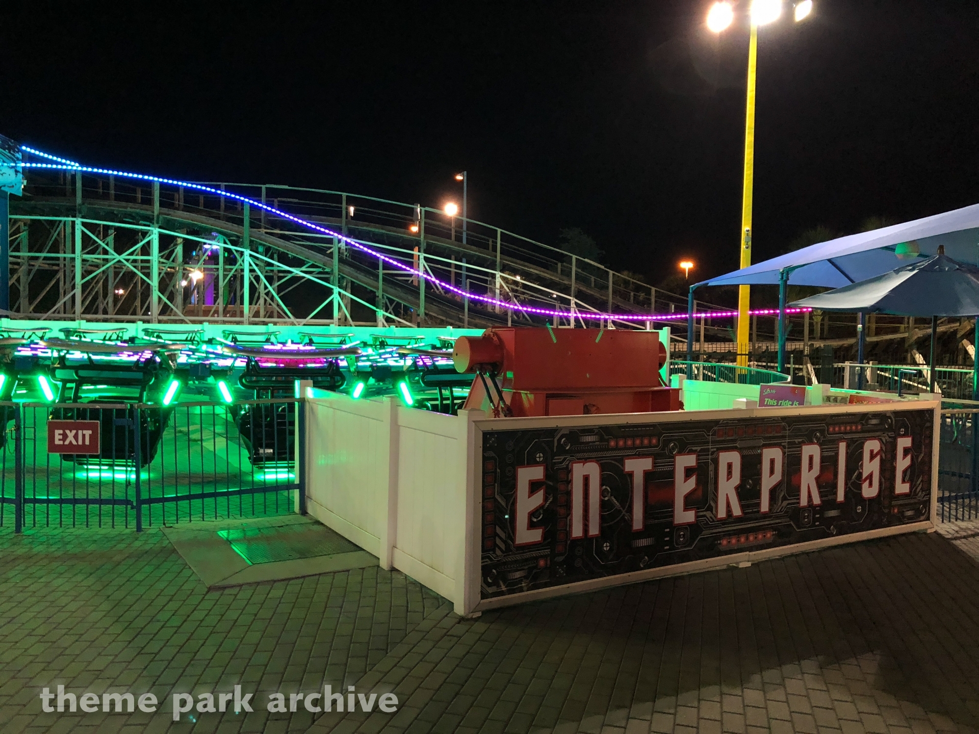 Enterprise at Fun Spot America Orlando Theme Park Archive