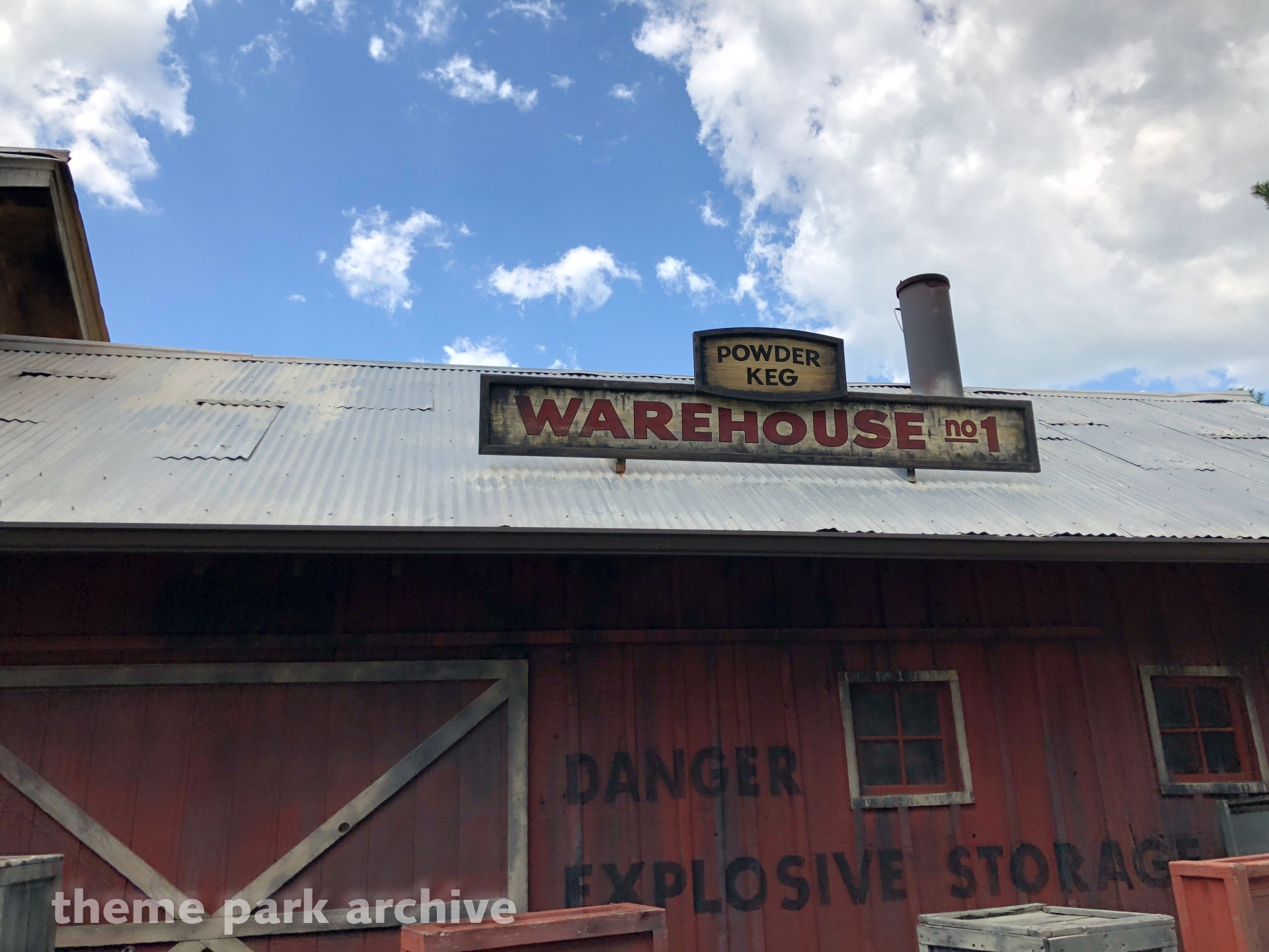 Powder Keg at Silver Dollar City Theme Park Archive