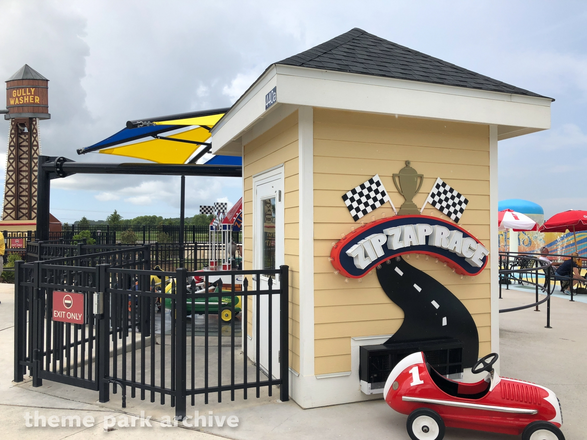 Zip Zap Race at The Park At OWA Theme Park Archive