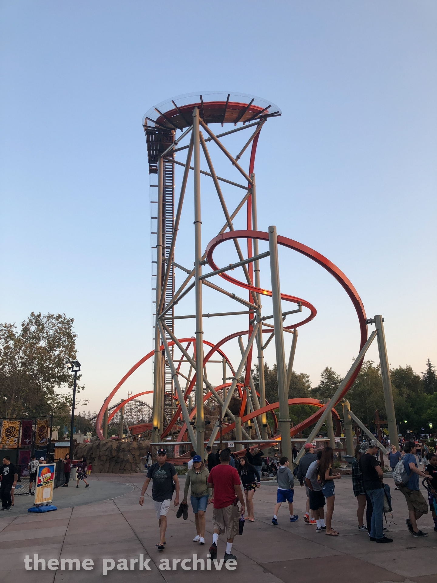 RailBlazer at California's Great America Theme Park Archive