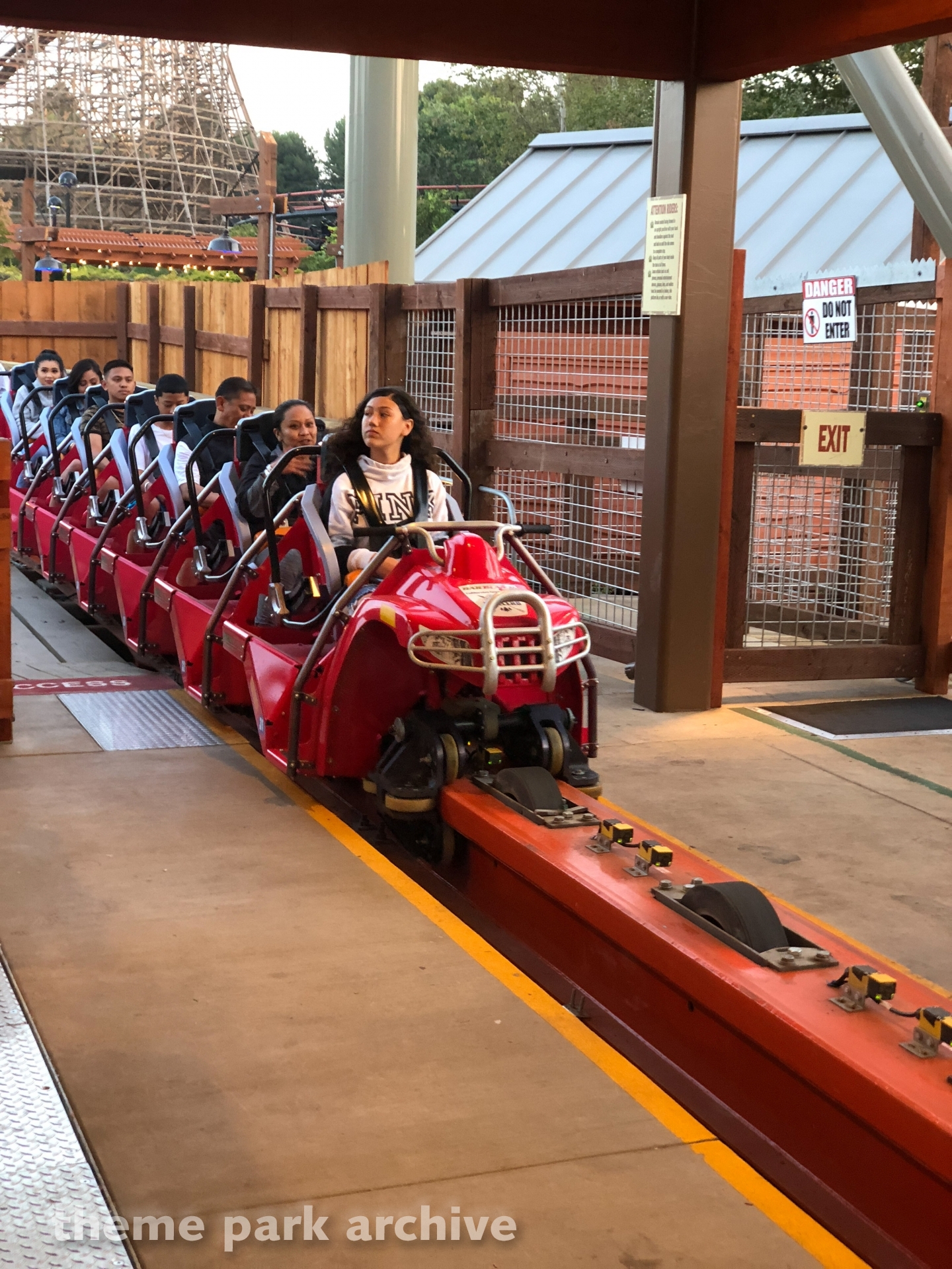 RailBlazer at Great America Theme Park Archive