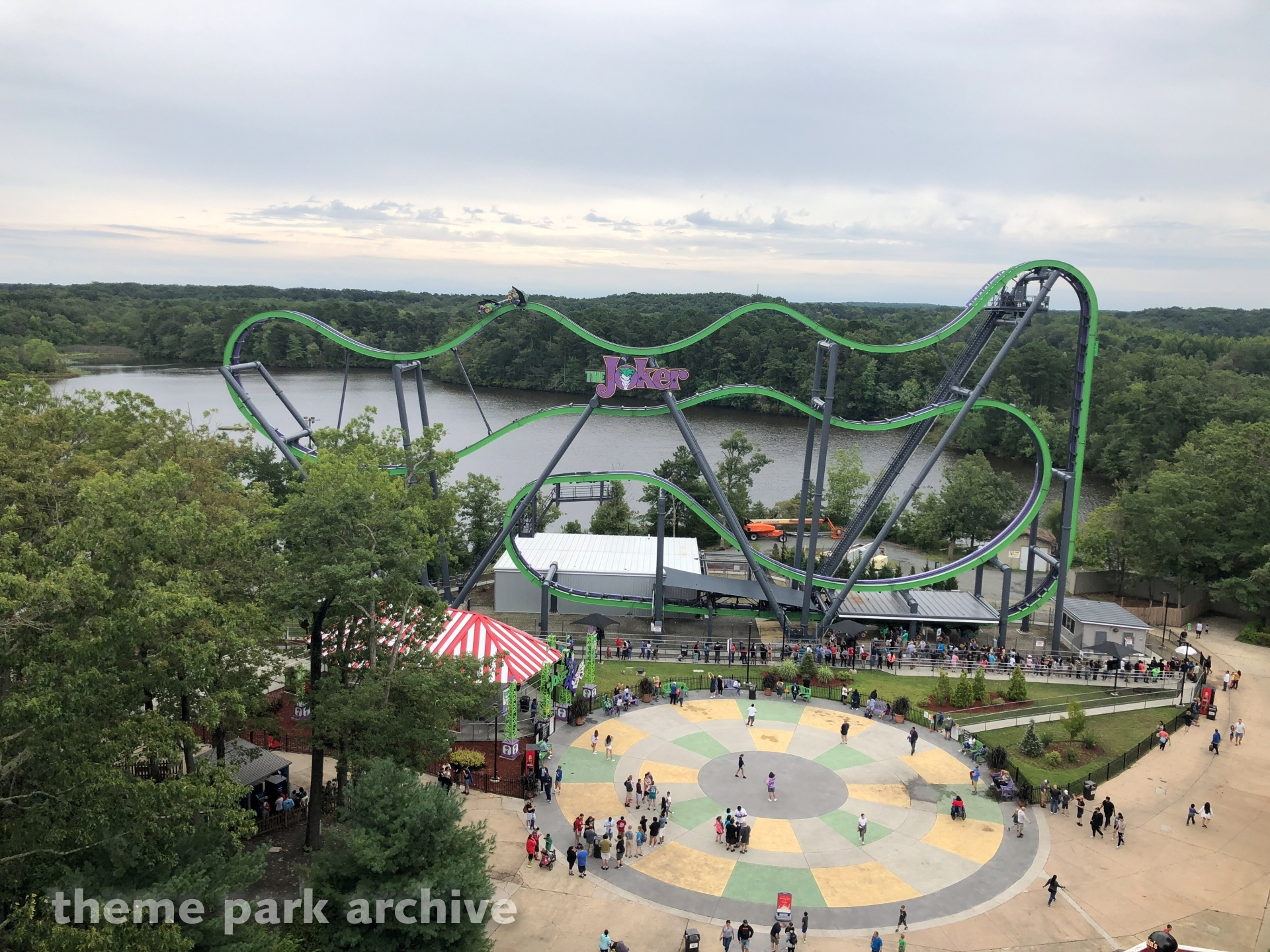 The Joker at Six Flags Great Adventure Theme Park Archive