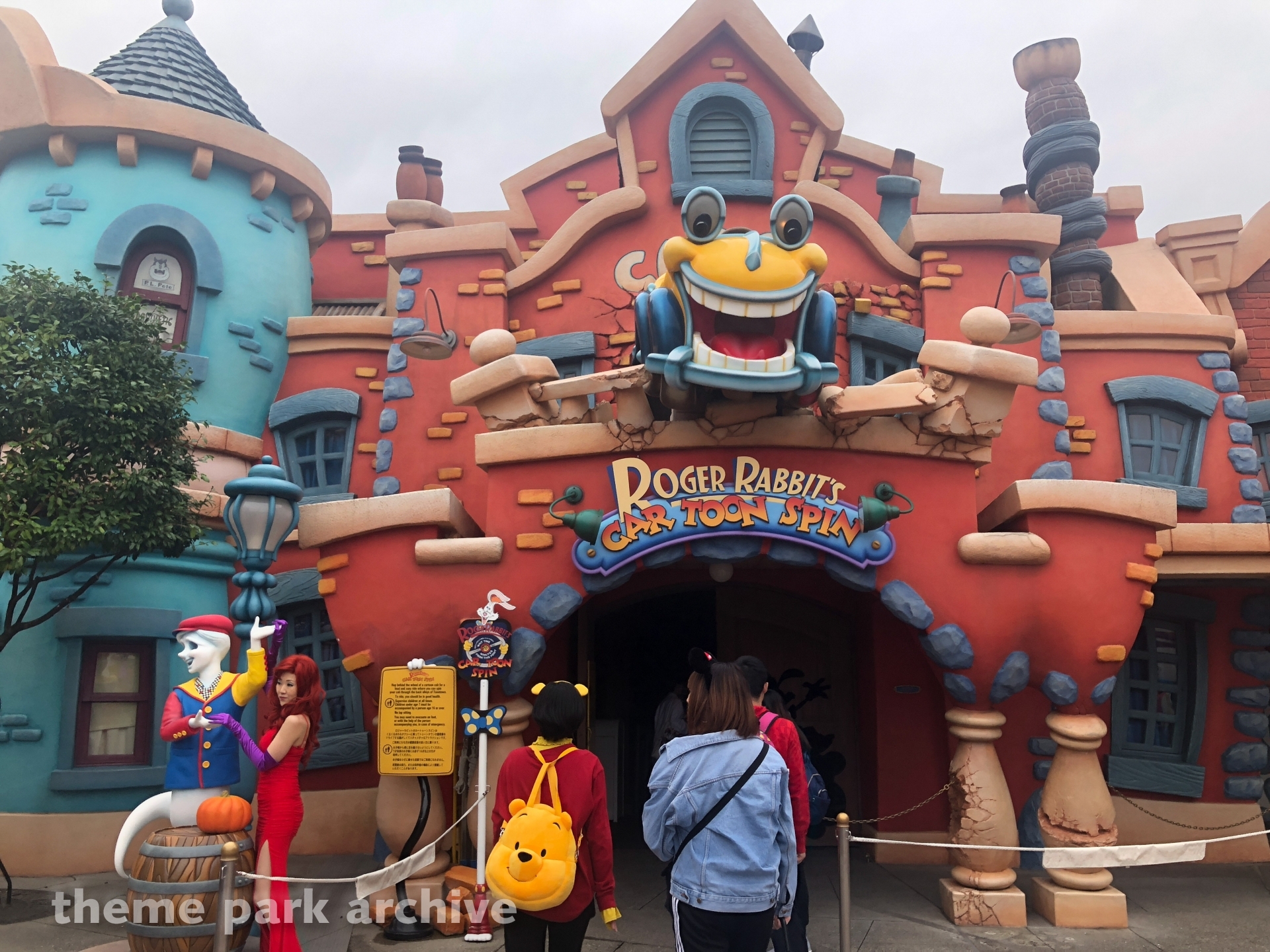 Roger Rabbit's Car Toon Spin at Tokyo Disneyland Theme