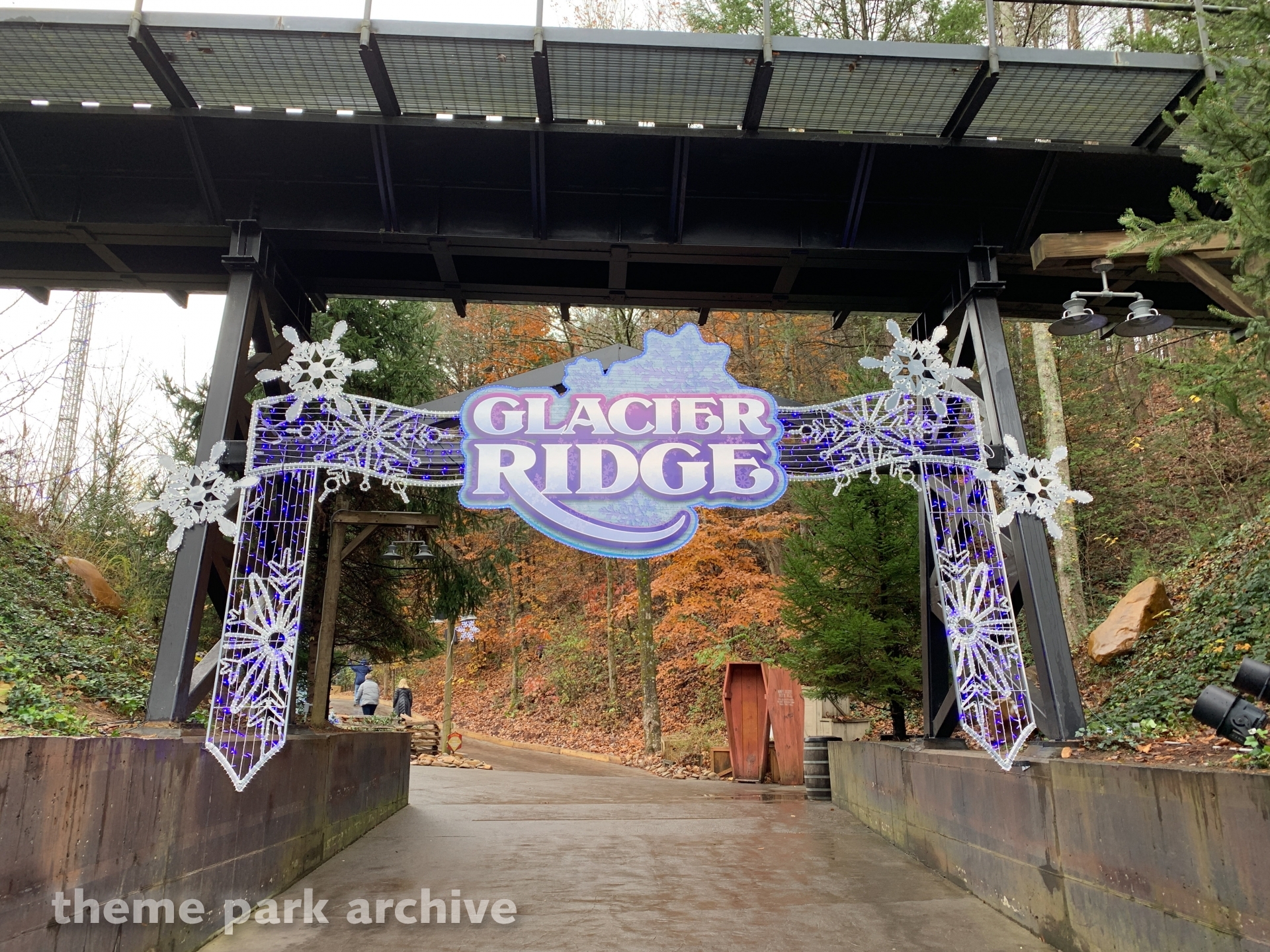 Timber Canyon at Dollywood Theme Park Archive