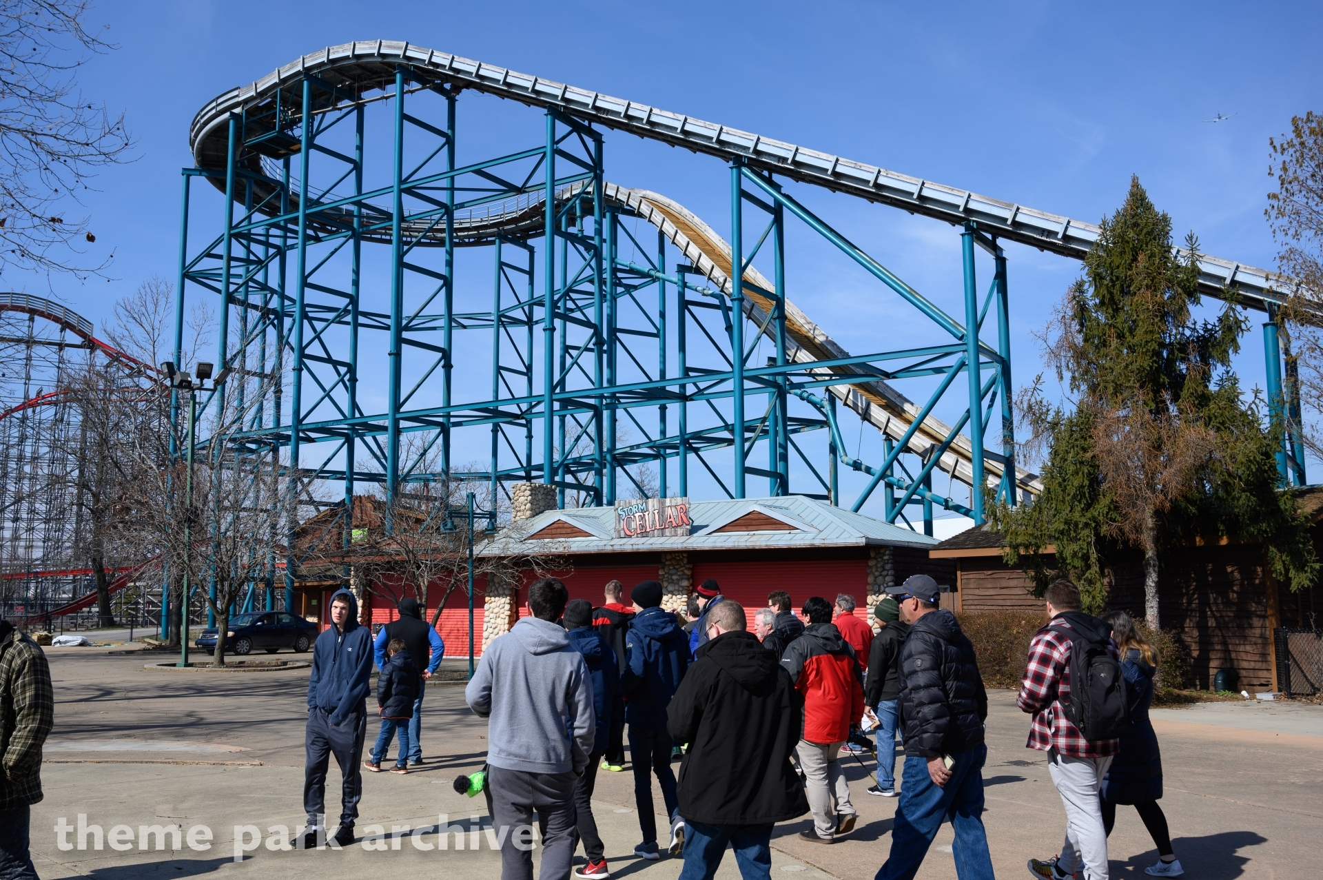 Mile High Falls at Kentucky Kingdom Theme Park Archive