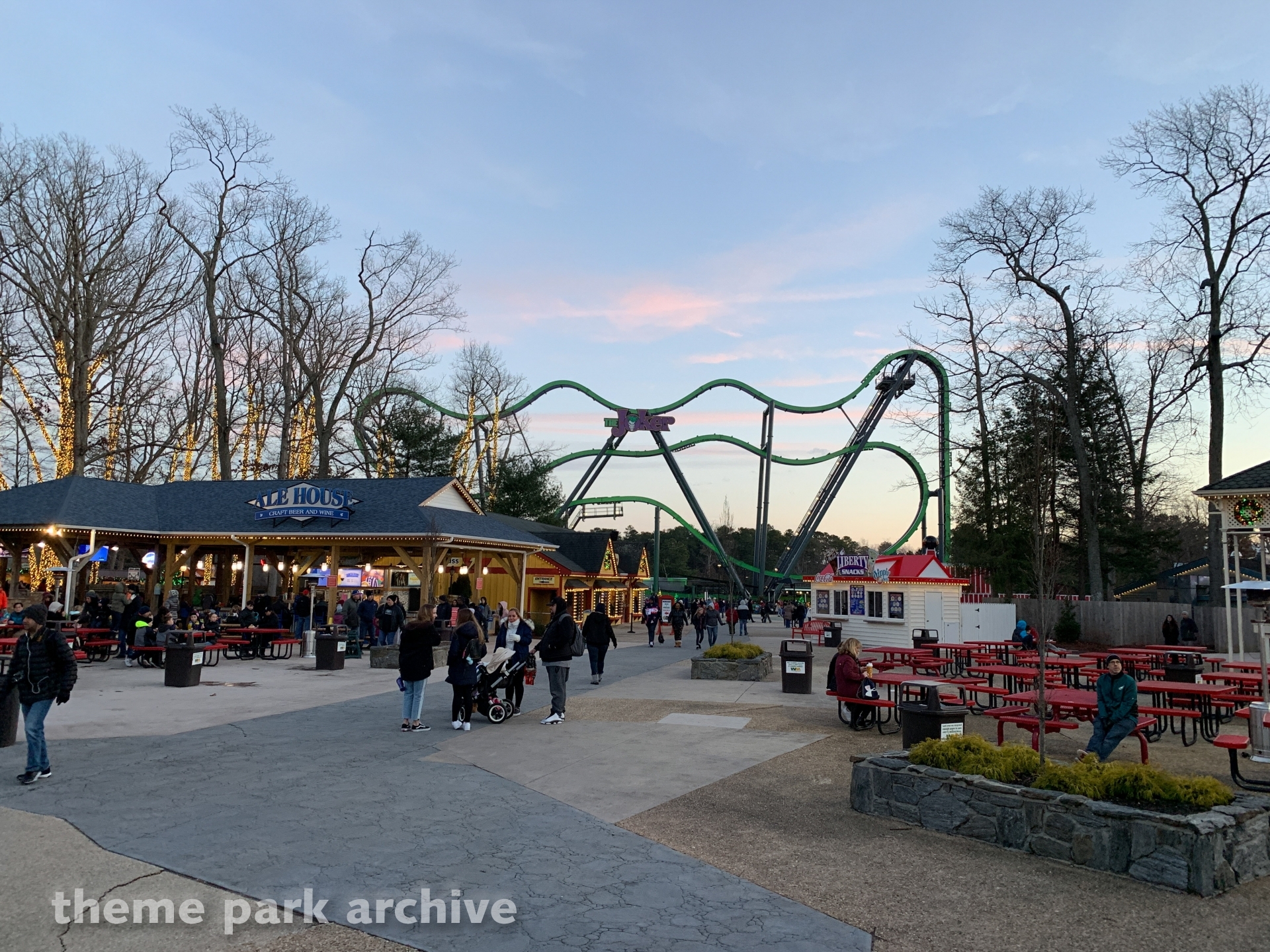 The Joker at Six Flags Great Adventure Theme Park Archive