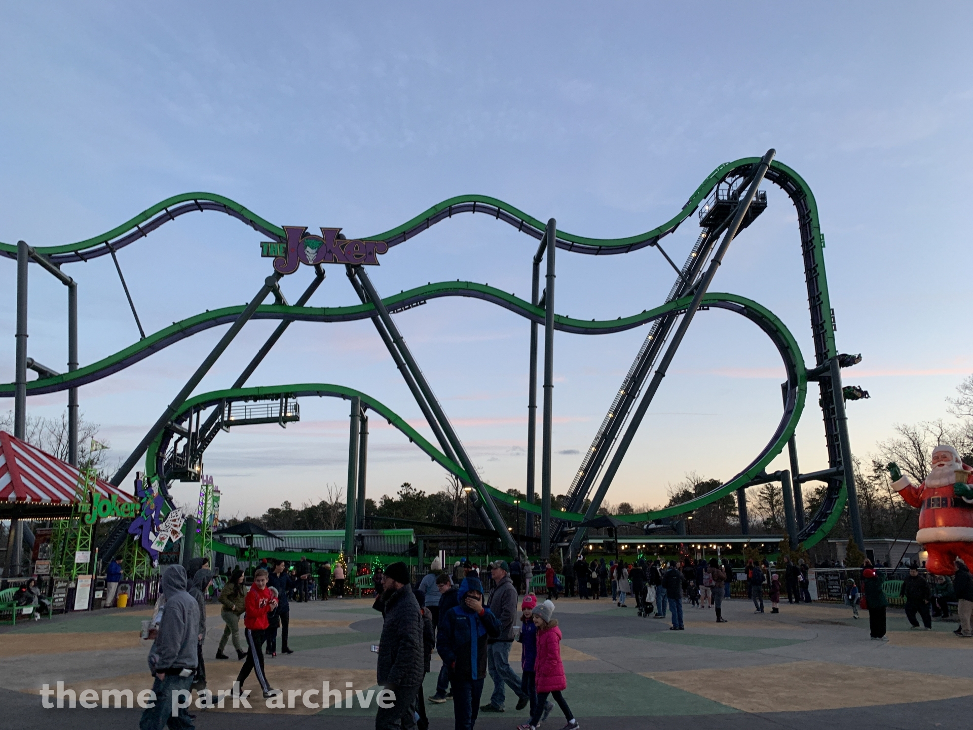 The Joker at Six Flags Great Adventure Theme Park Archive