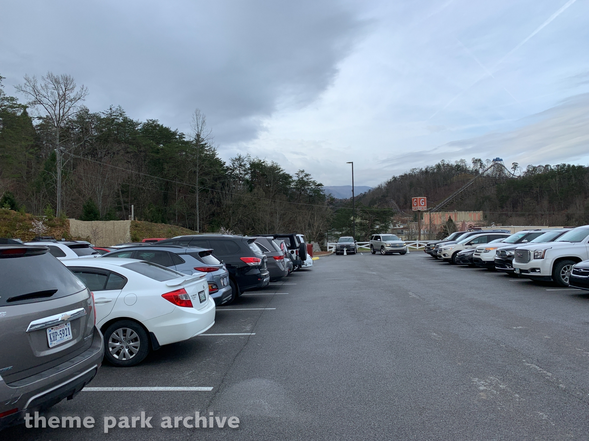Parking at Dollywood Theme Park Archive