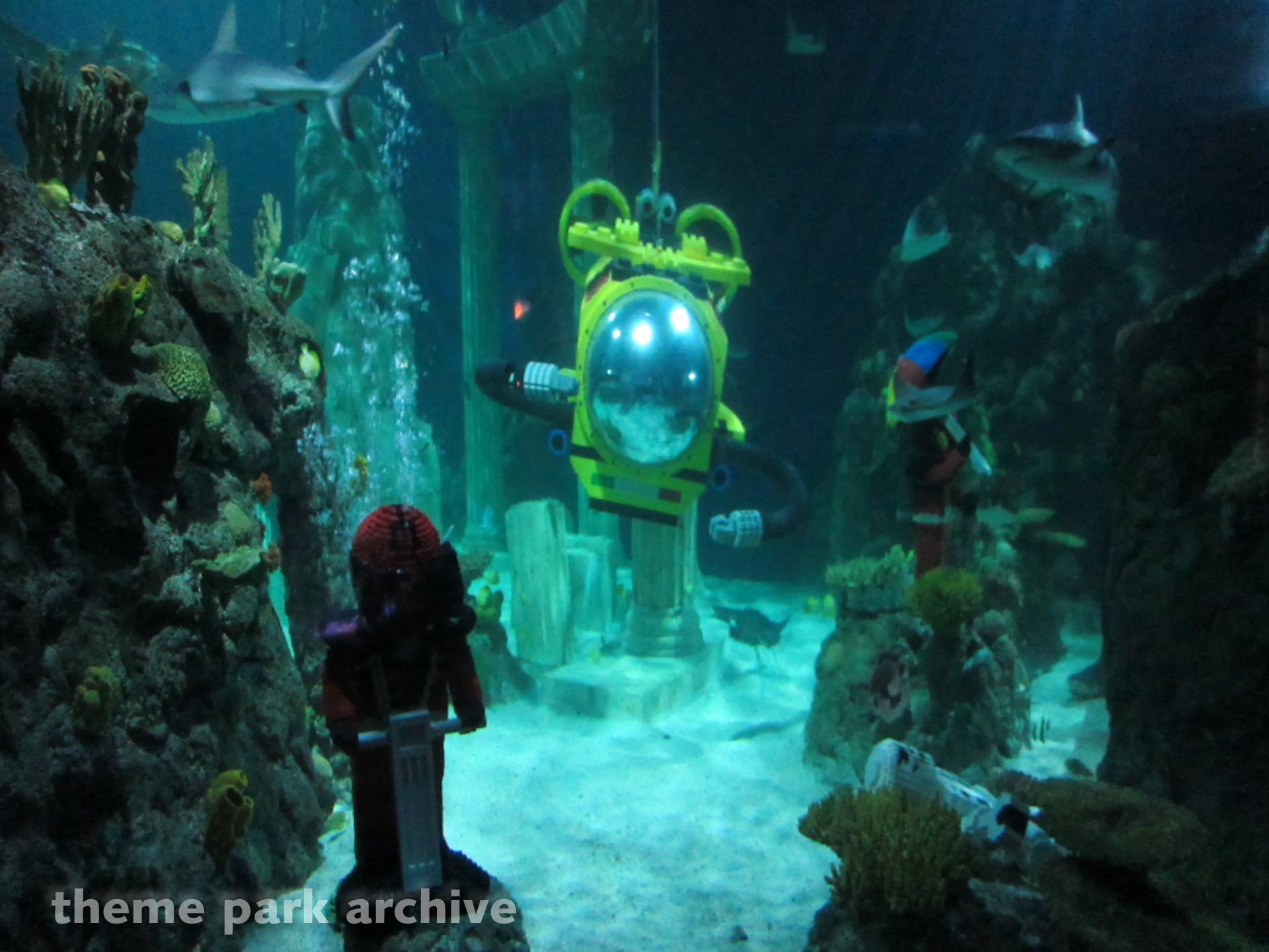 Sea Life Aquarium at LEGOLAND California Theme Park Archive
