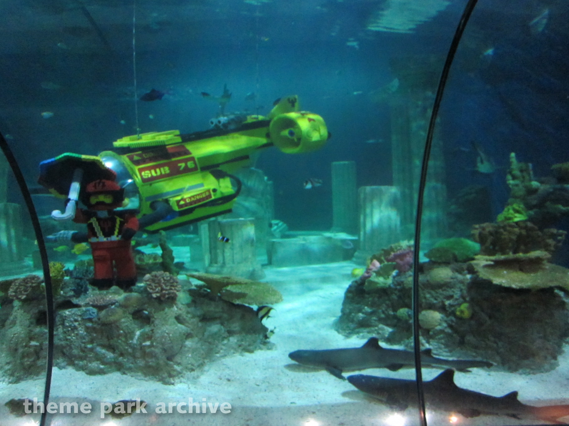 Sea Life Aquarium at LEGOLAND California Theme Park Archive