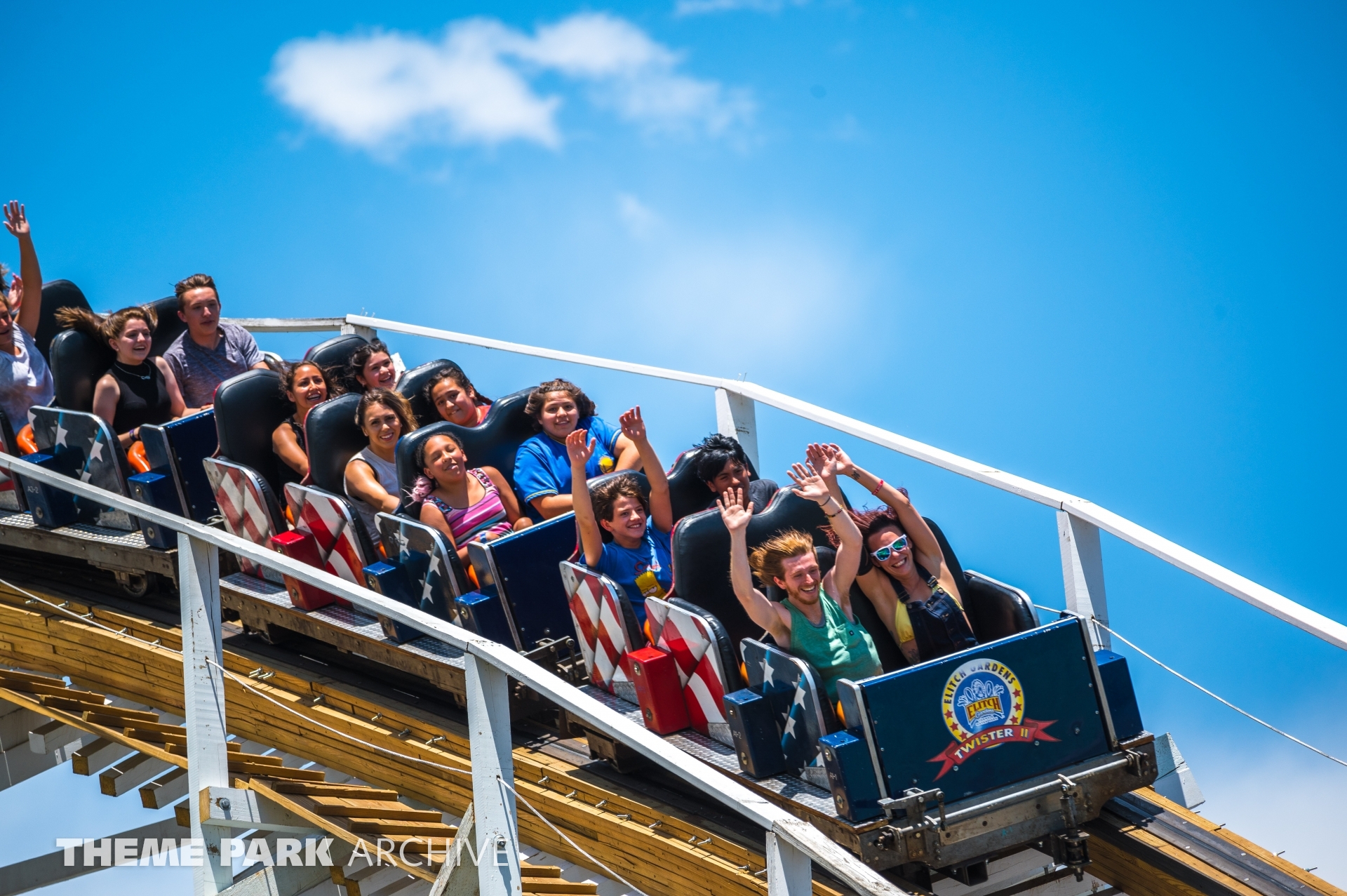 Twister II at Elitch Gardens Theme Park Archive