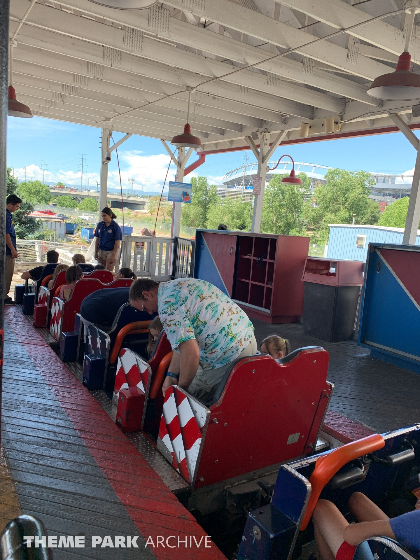 Twister II at Elitch Gardens Theme Park Archive