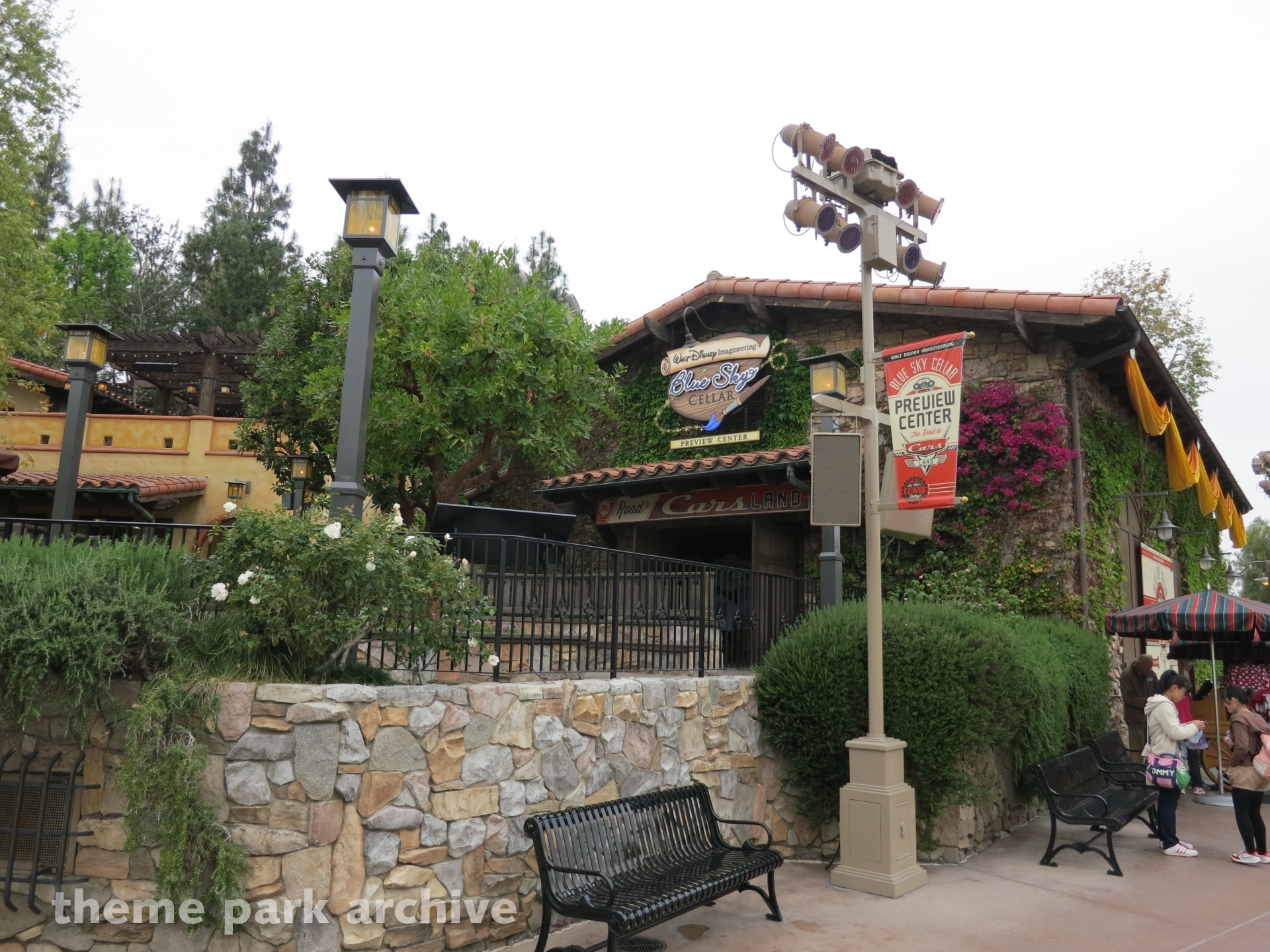 Blue Sky Cellar at Disney California Adventure Theme Park Archive