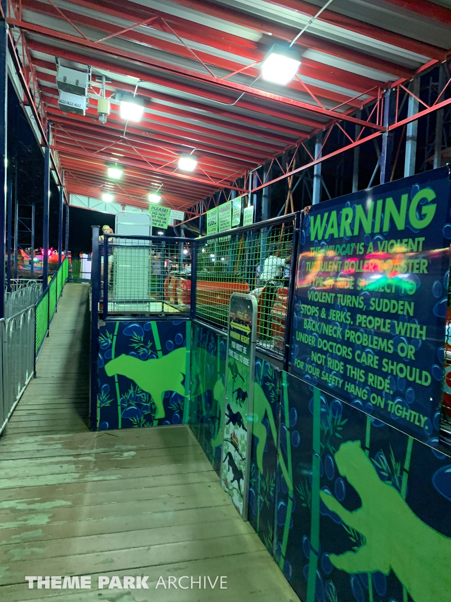 Wild Cat at Washington State Fair Theme Park Archive